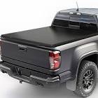 YITAMOTOR 2019-2026 Chevy Silverado/ GMC Sierra 1500, Fleetside 5.8 ft BedSoft Tri fold Truck Bed Tonneau Cover 