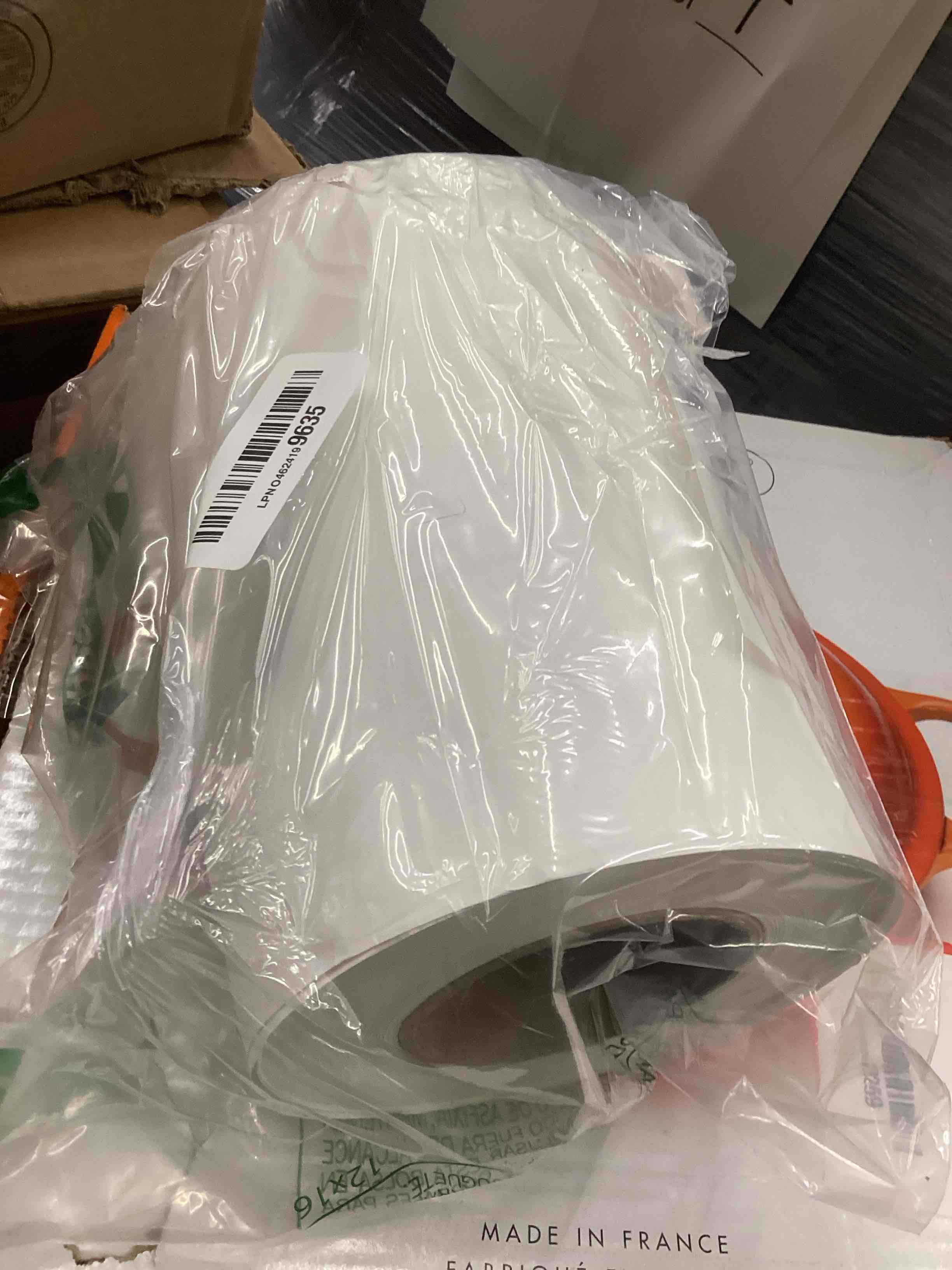 Condition photo showing Good Condition for Upgraded DTF Paper Roll 8.3” x 328ft - Paper Based A4 DTF Transfer Paper Roll for DTF Printer, Eco-Friendly, No Jamming, No Smear, Hot/Cold Peel A4 DTF Roll Paper for Dark & Light Tshirt A4 x 328ft DTF Roll (not complete)