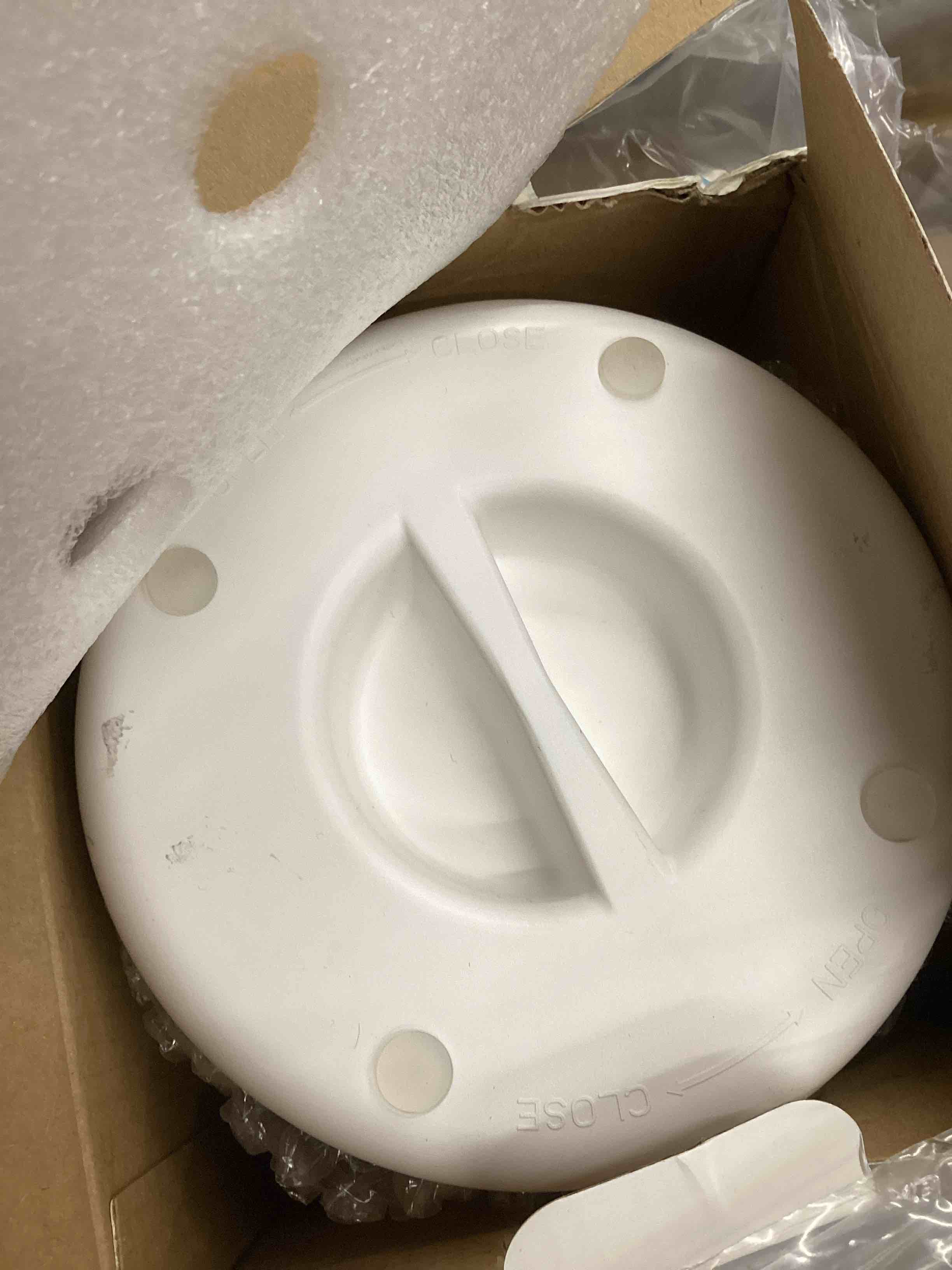 Condition photo showing Good Condition for Air Purifiers for Bedroom, FULMINARE H13 True HEPA Air Filter, Quiet Air Cleaner With Night Light, Portable Small Air Purifier for Home, Office, Living Room White 1 Pack