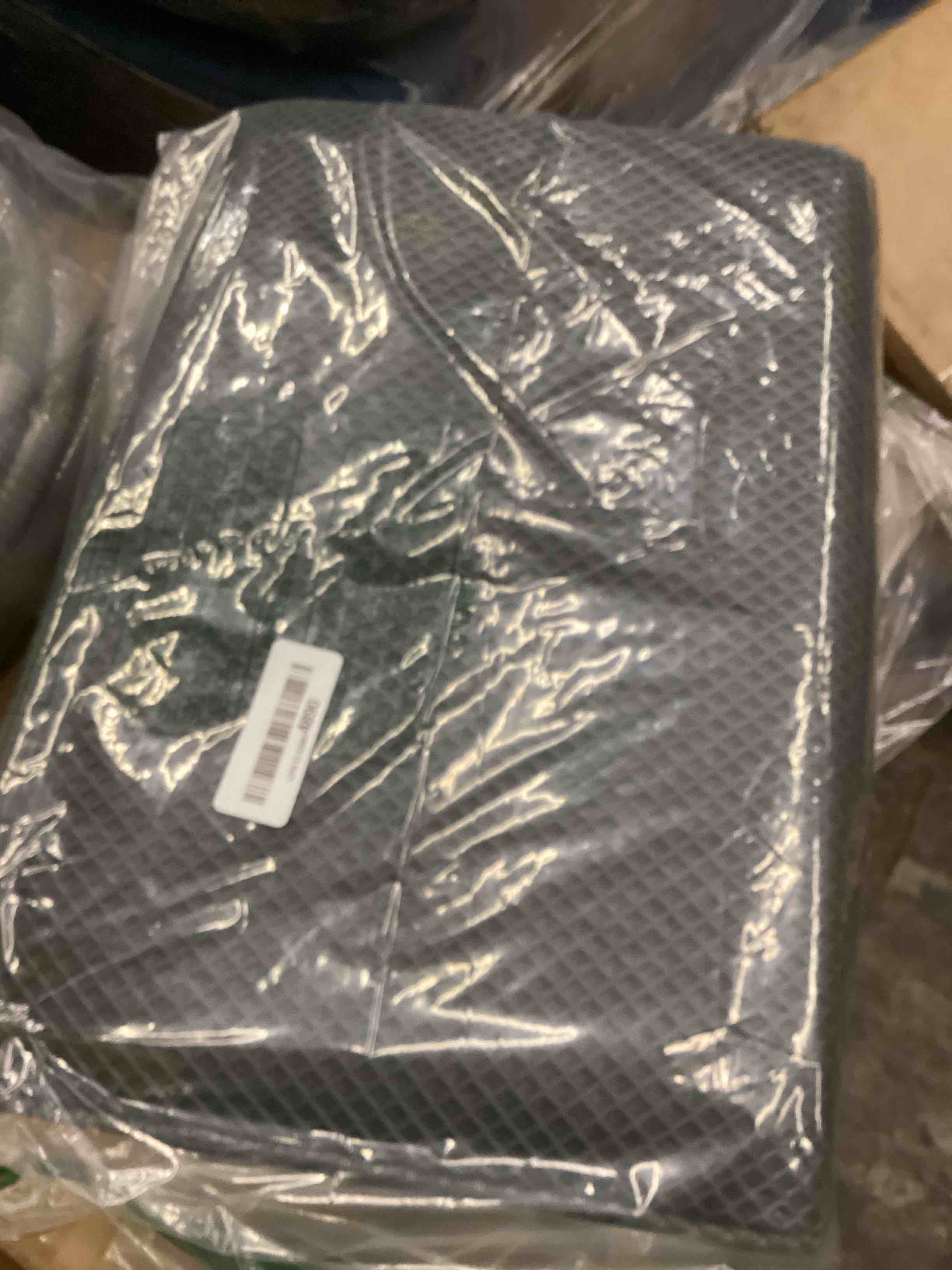 Condition photo showing Good Condition for REEZEIVI Shower Seat Cushion with Non-Slip Silicone Bottom,Soft 4D Mesh Fabric,Bathtub Chair Pad for Elderly,Quick Drying and Washable Shower Seat Mat, Design for Elderly, Senior, Handicap,Disabled grey-green