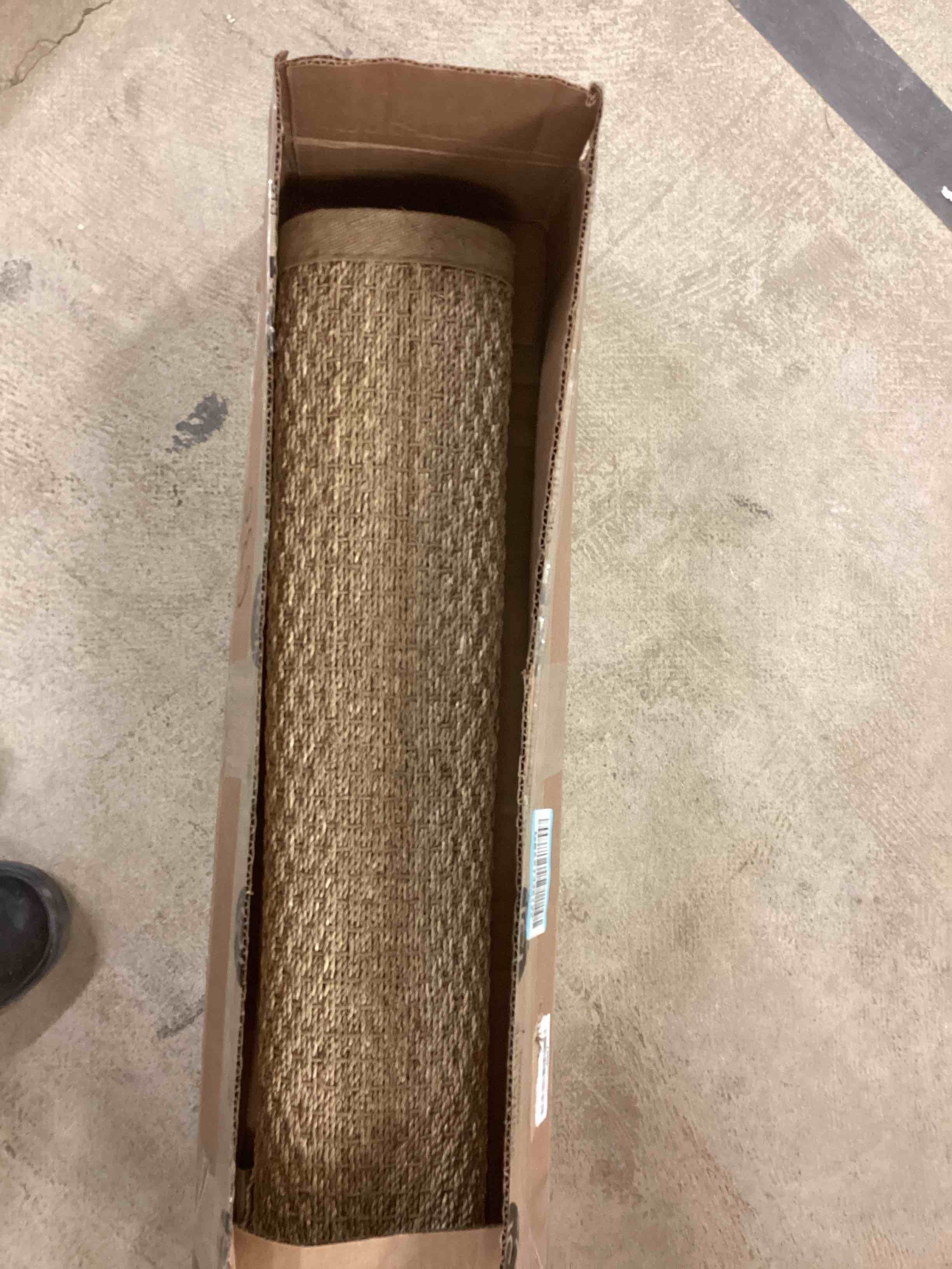 Condition photo showing Good Condition for Nuloom Elijah Beige/Natural, 3' x 5', Basketweave, Seagrass, Soft and Textured, High Traffic, Stain Resistant, Easy Clean, Durable Area Rug for Bedroom, Living Room, Dining Space, Den, Foyer, Entryway Beige 3' x 5' (Rectangular)