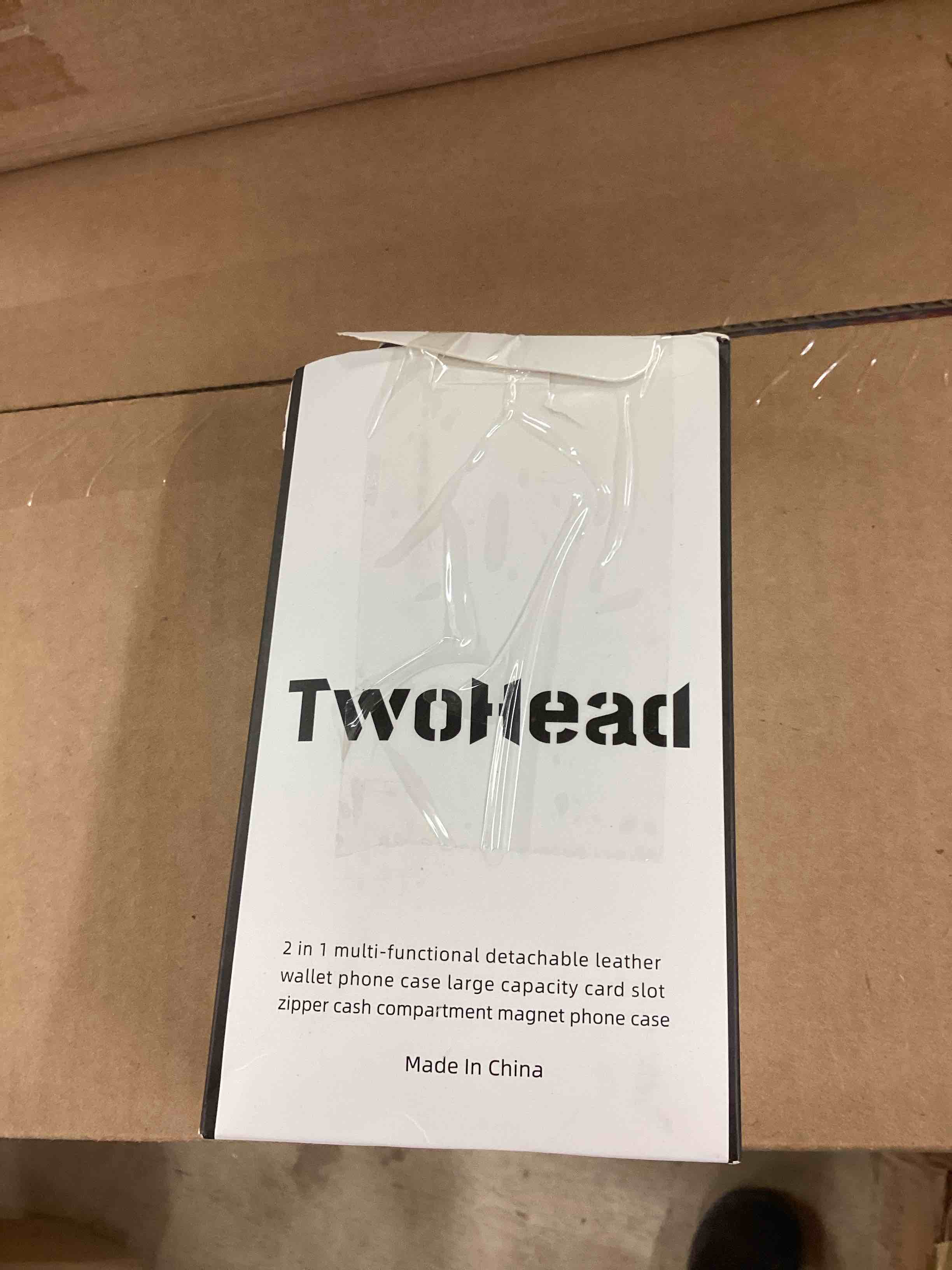 Condition photo showing Good Condition for TwoHead Wallet Case Compatible with iPhone 17 Pro Max,Detachable,Magnetic,11 Cards Holder,PU Leather All-Round Protective Phone Case with Change Pocket(6.9 in,Blue) Blue for iPhone 17 Pro Max - 6.9"