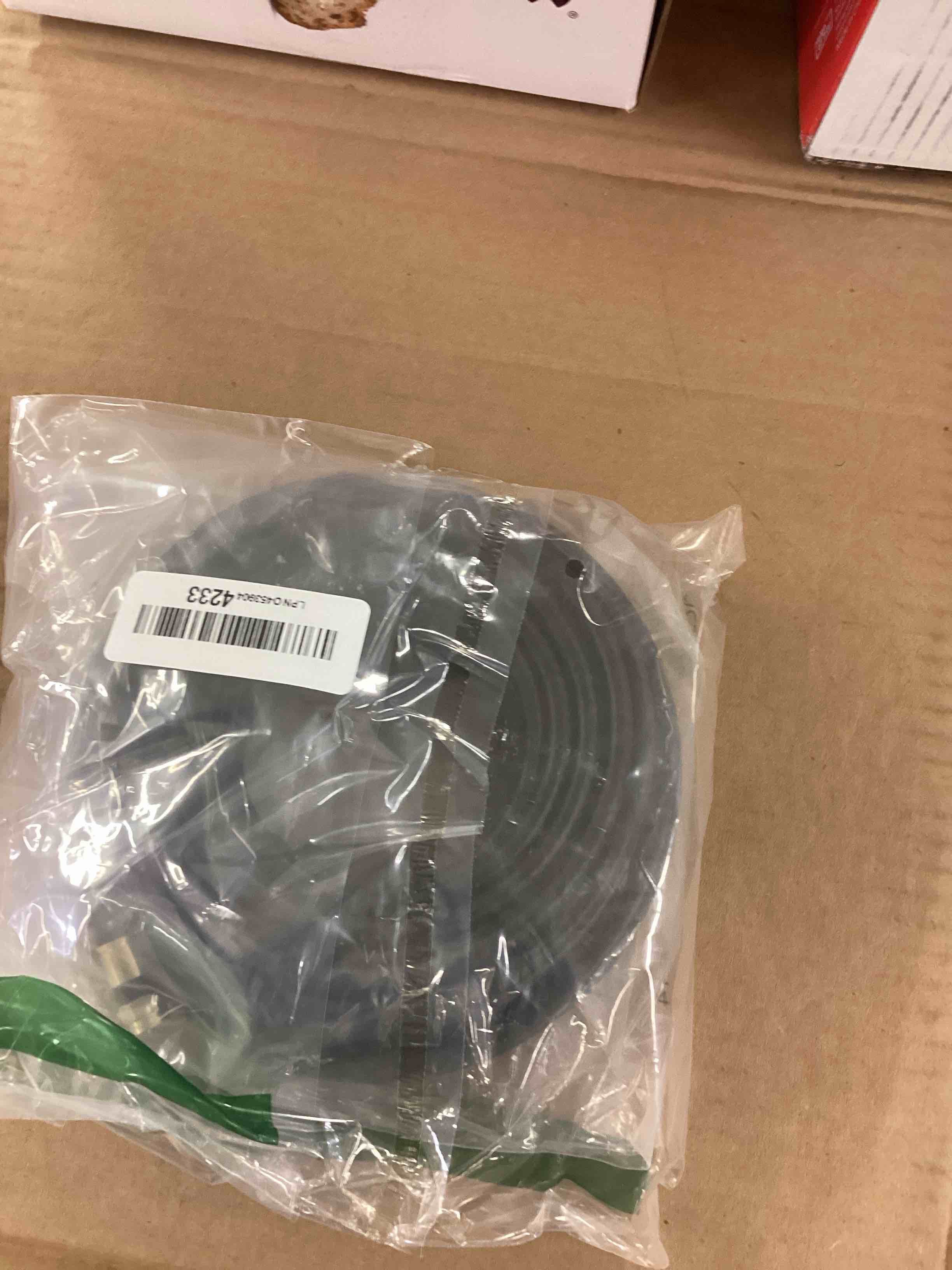 Condition photo showing Good Condition for Nixsto RG6 Coaxial Cable, 3FT 6FT 10FT 15FT 25FT 50FT 100FT Coax Cable Cord with Gold F-Type Connector, High Speed Internet, Digital TV Aerial for HDTV, Satellite, Antenna, Modem with Extender- 50ft