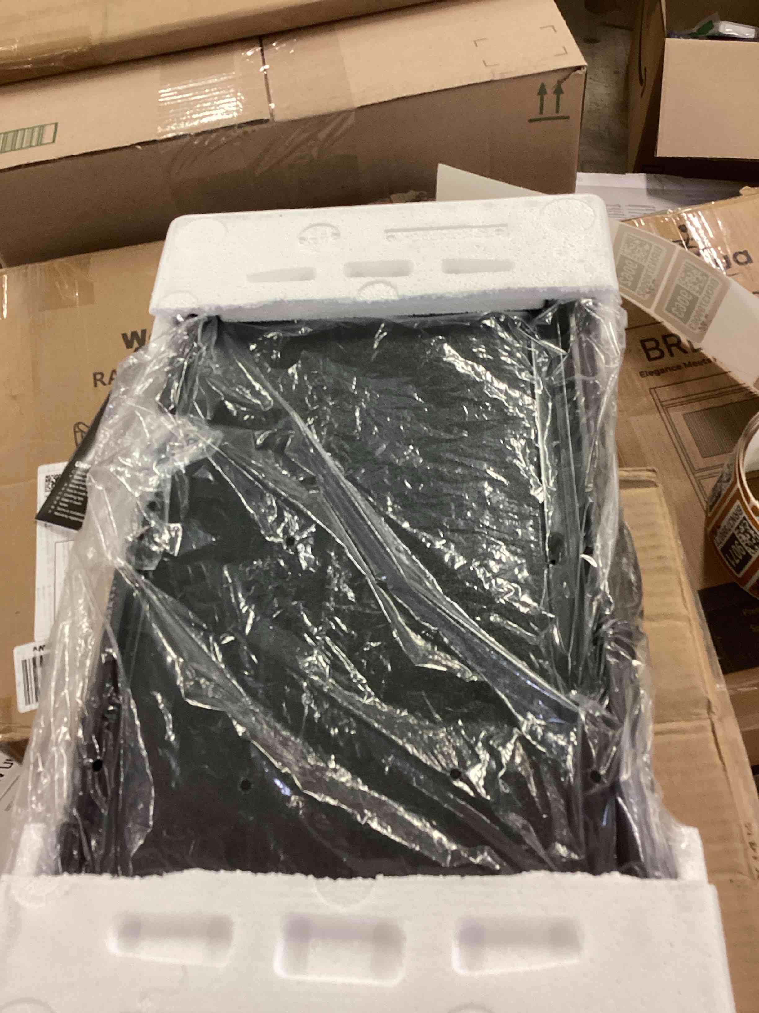 Condition photo showing Good Condition for Chefman XL Electric Griddle with Removable Temperature Control, Immersible Flat Top Grill, Burger, Eggs, Pancake Griddle, Nonstick Extra Large Cooking Surface, Slide Out Drip Tray, 10 x 20 Inch 10" x 20"