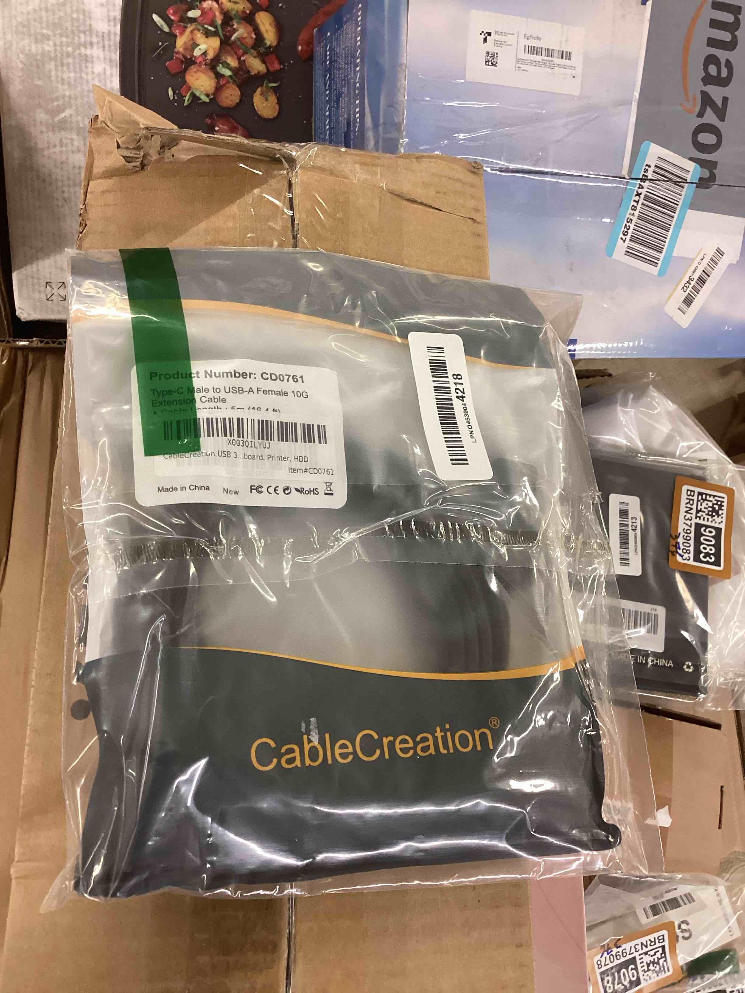 Condition photo showing New/Like New for CableCreation USB 3.1 Type C to USB Female Extension Cable 16.5 Feet, 10Gbps USB-C Fast Data Transfer Cord Compatible with Quest2 VR, Mouse, Keyboard, Printer, HDD USB C to B Female