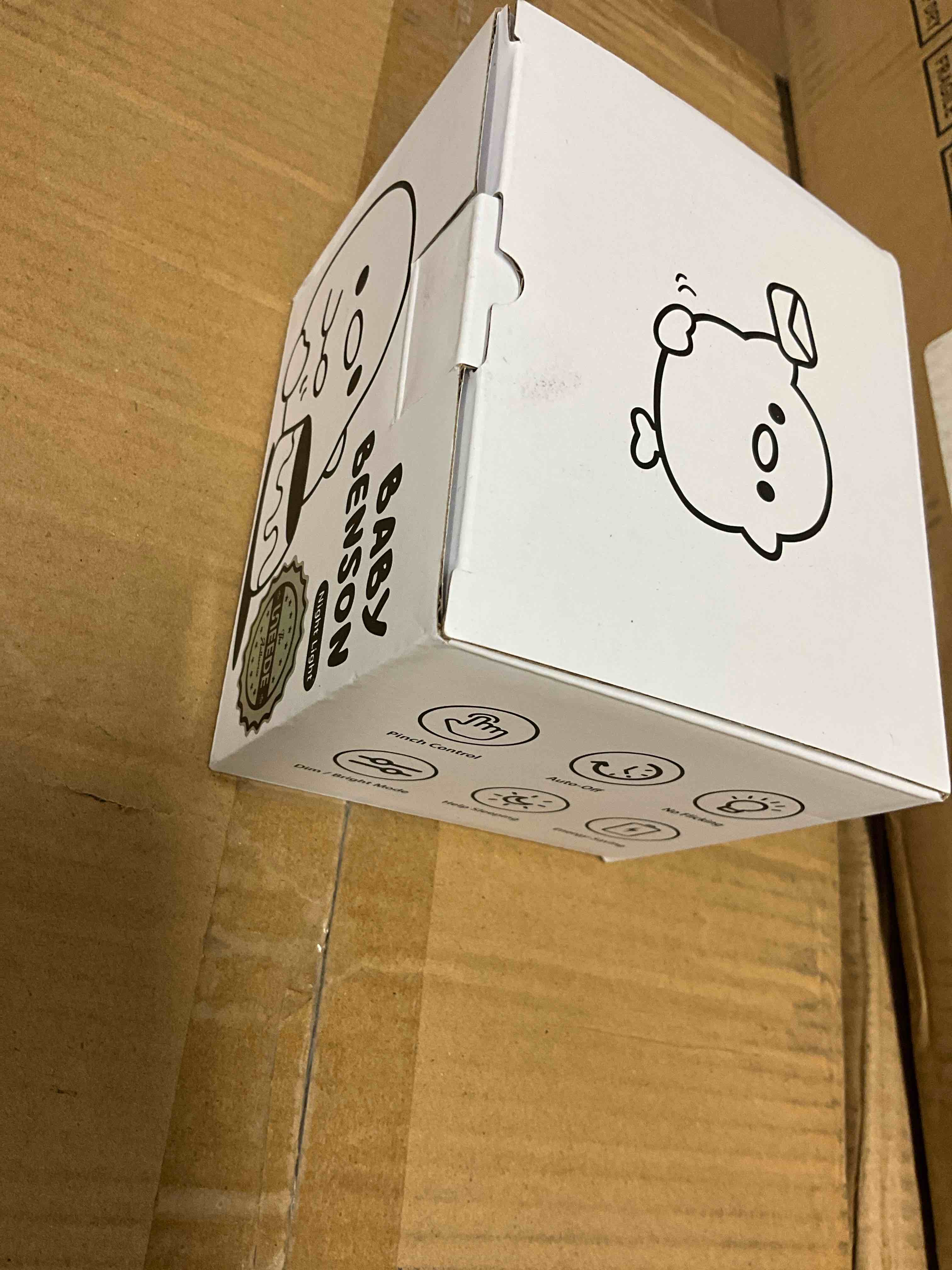 Condition photo showing New/Like New for UNEEDE LED Cute Bean Duck Night Light, DoDo Duck Silicone Nursery Night Light Squishy Dimmable Rechargeable Table Bedside Lamp with Touch Sensor for Bedrooms, Living Room Unique Dorm Decor Gift Toy