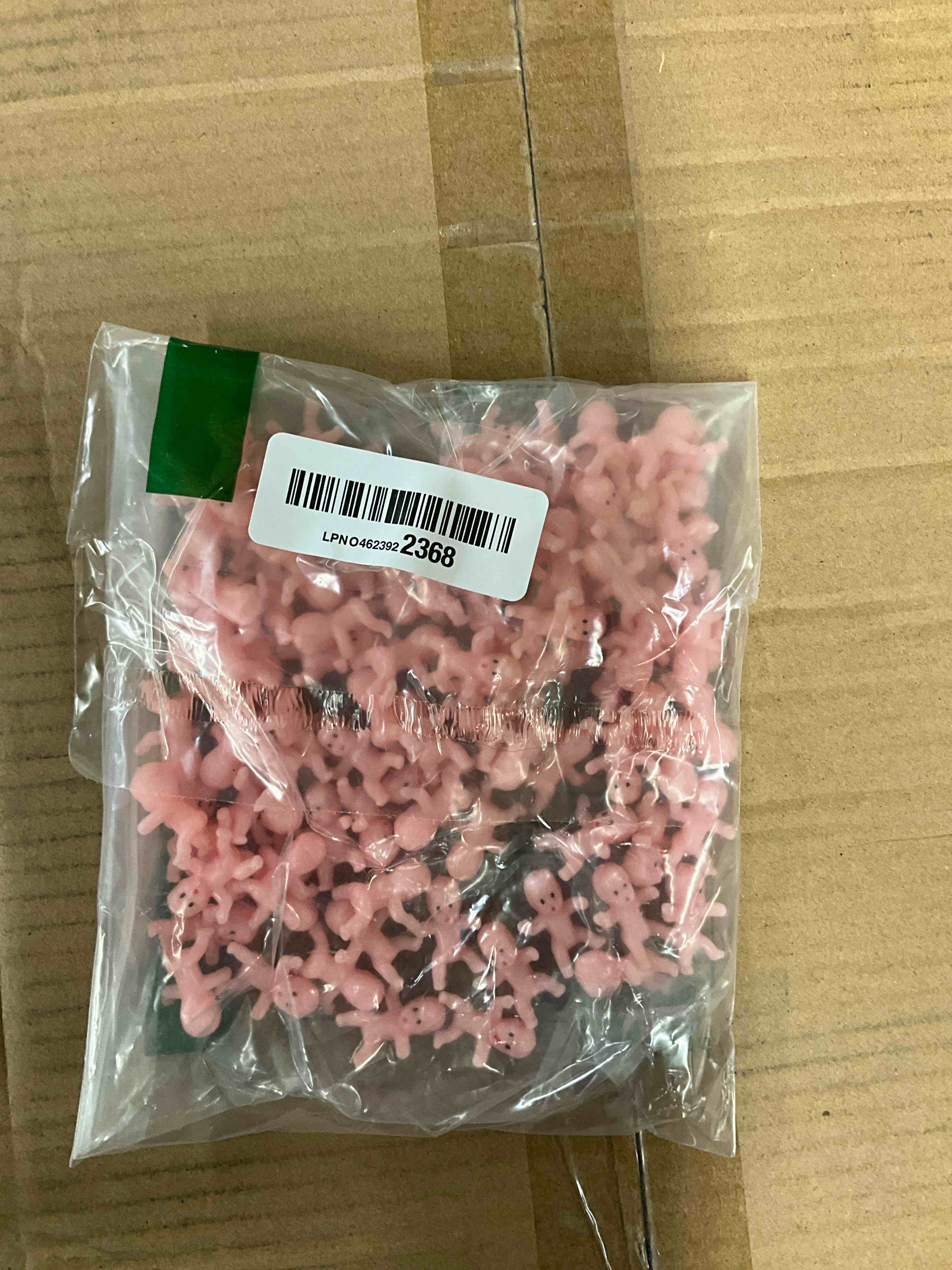 Condition photo showing New/Like New for 100PCS Mini Plastic Babies 1 Inch – Tiny Baby Shower Favors, King Cake Babies for Mardi Gras, Party Decorations, Ice Cube Game, Reusable Cute Mini Baby Figures White-100pcs