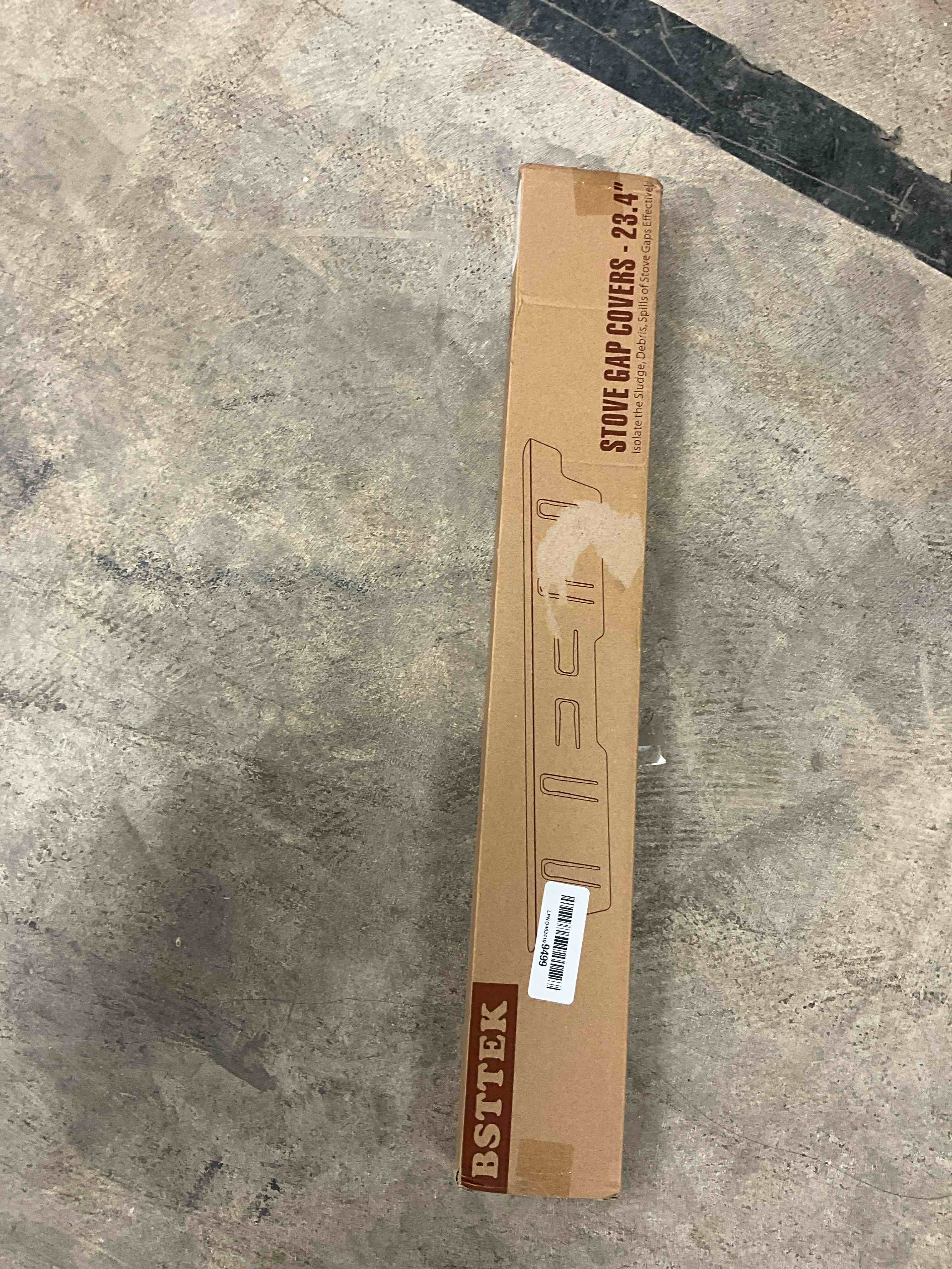 Condition photo showing New/Like New for Stainless Steel Gap Covers - Oven Gap Filler Kit 23.4" Between Stove & Counter Top - Heat Resistant Slide-in Range Trim Guard for Seamless Kitchen Accessories Easy Clean (White) 23.4" White