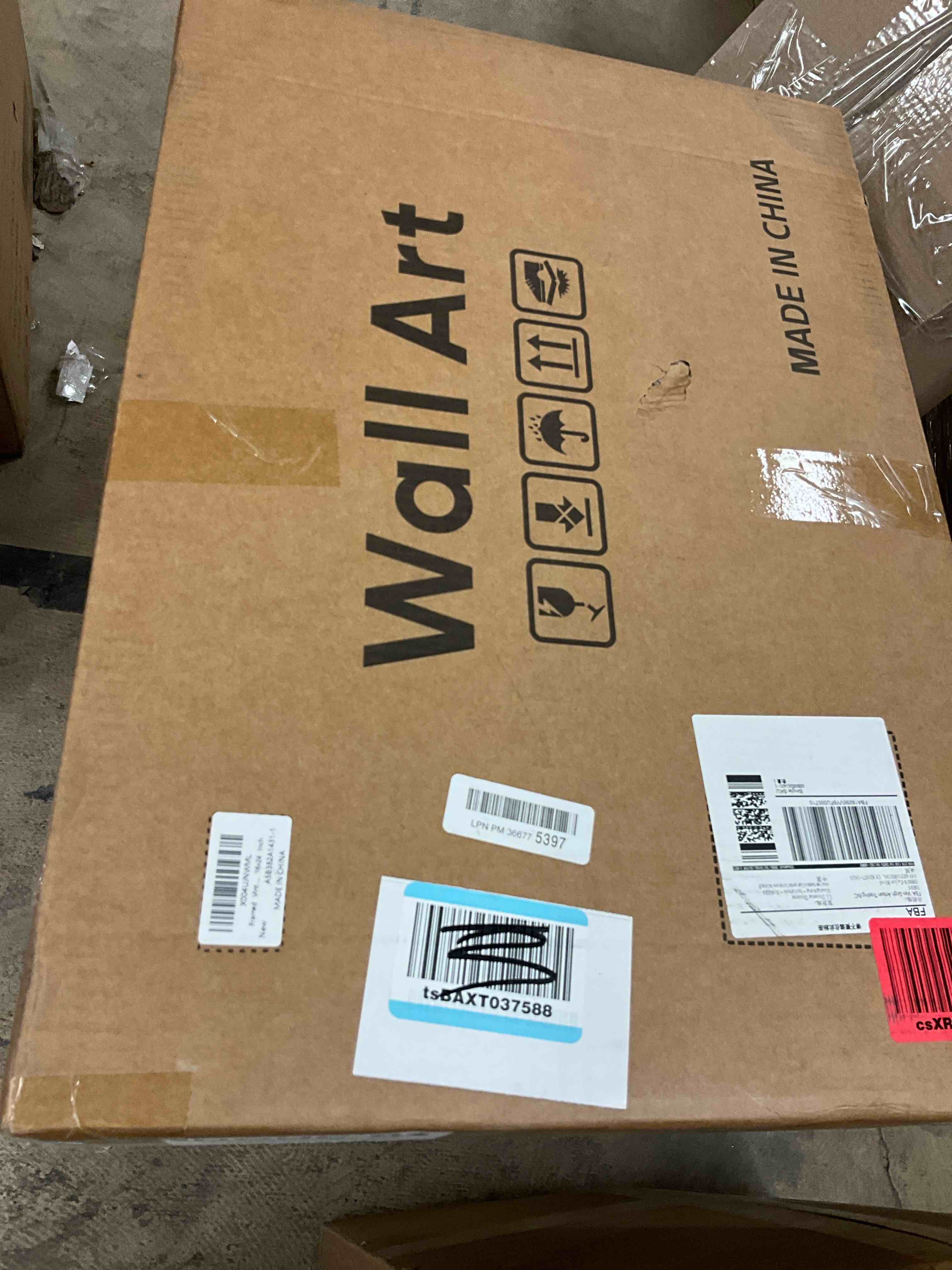 Condition photo showing New/Like New for Framed Vintage Botanical Wall Art, 3 Piece Neutral Floral Plants Canvas Painting Prints Artwork for Living Room, Rustic Flowers Pictures for Farmhouse Bedroom Kitchen Dining Room Home Decor, 16x24 16" W x 24" H x 3Pcs Botanical - Vintage Neutral