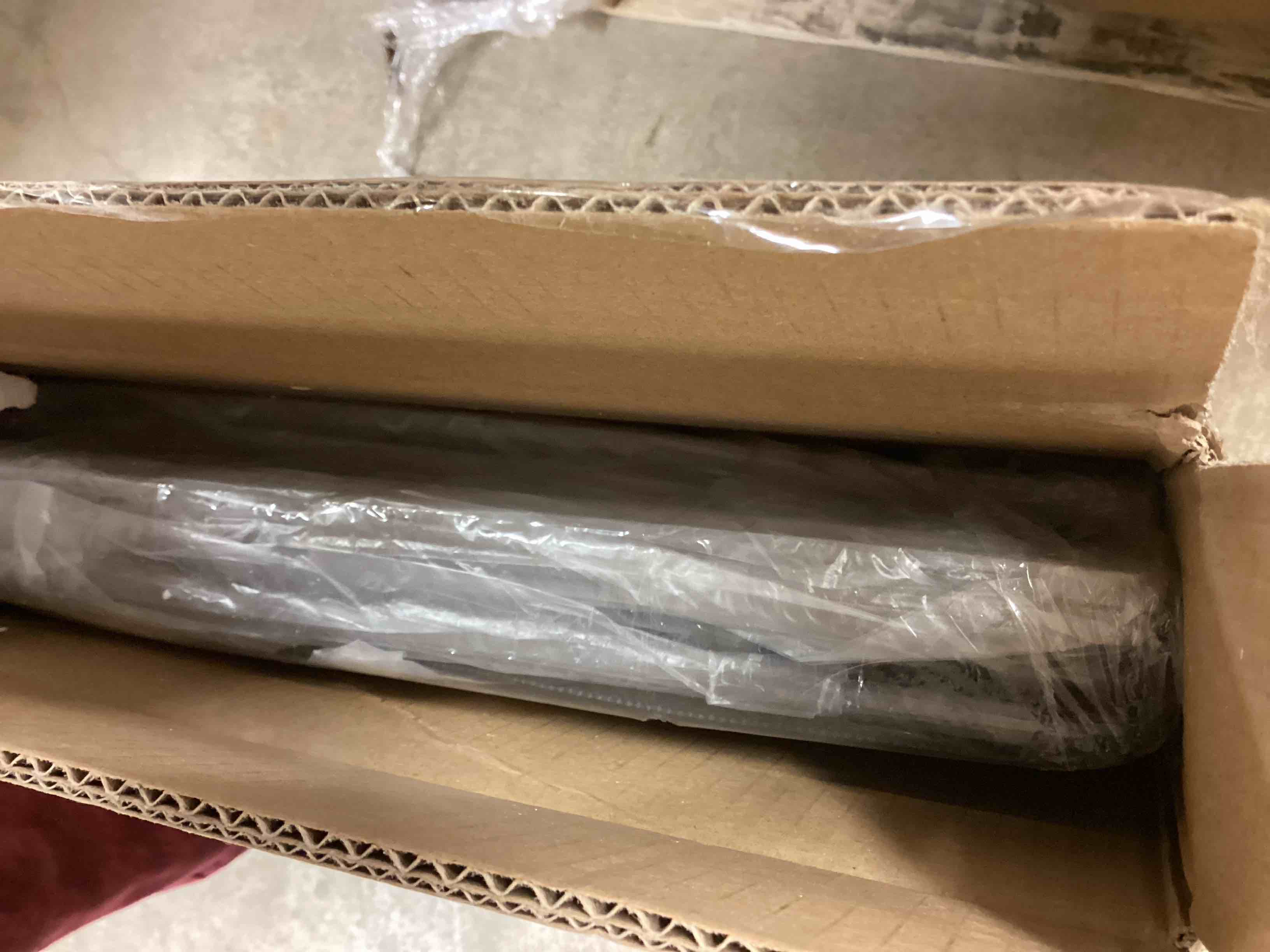 Condition photo showing New/Like New for Extra XXX-Large Acrylic Display Case 17.3''x13''x13'' Super Large Figures Collectibles Helmet Showcase Tall Boot Shoe Boxes Clear Stackable Huge Storage Box with Magnetic Lid, 1 Pack with 2 Shoe Bags