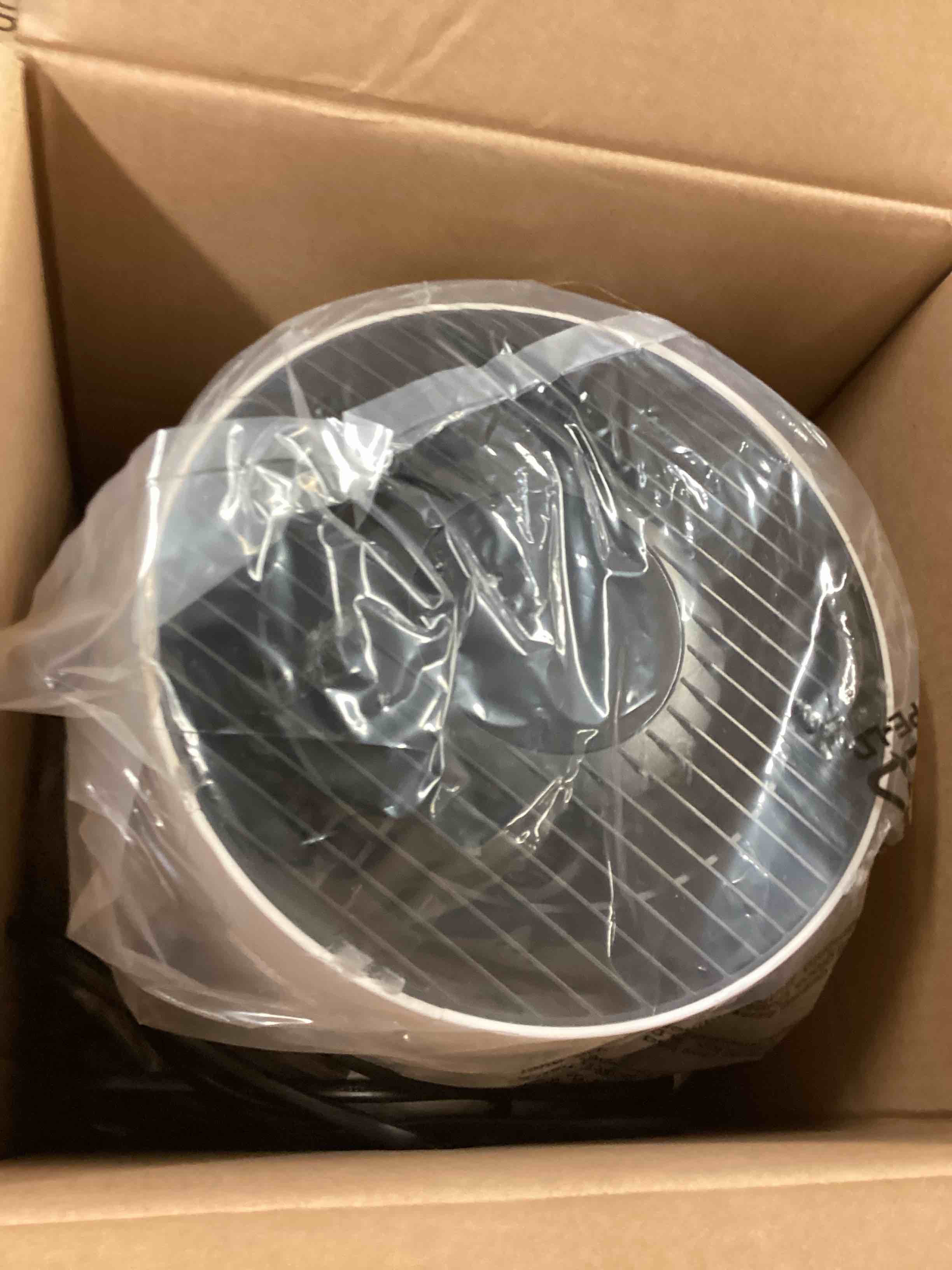 Condition photo showing New/Like New for Shark Air Purifier for Home, NeverChange, for Large Room, Bedroom, Home Office, HEPA-Exceeding Filter, Captures Pollutants, Pet Dander, Dust, Odor, Smoke, and More, HP153, White White (650 sq. ft)