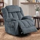 azelle power lift chair recliners infinite position with massage,heat,cup holder (incomplete box b) 
