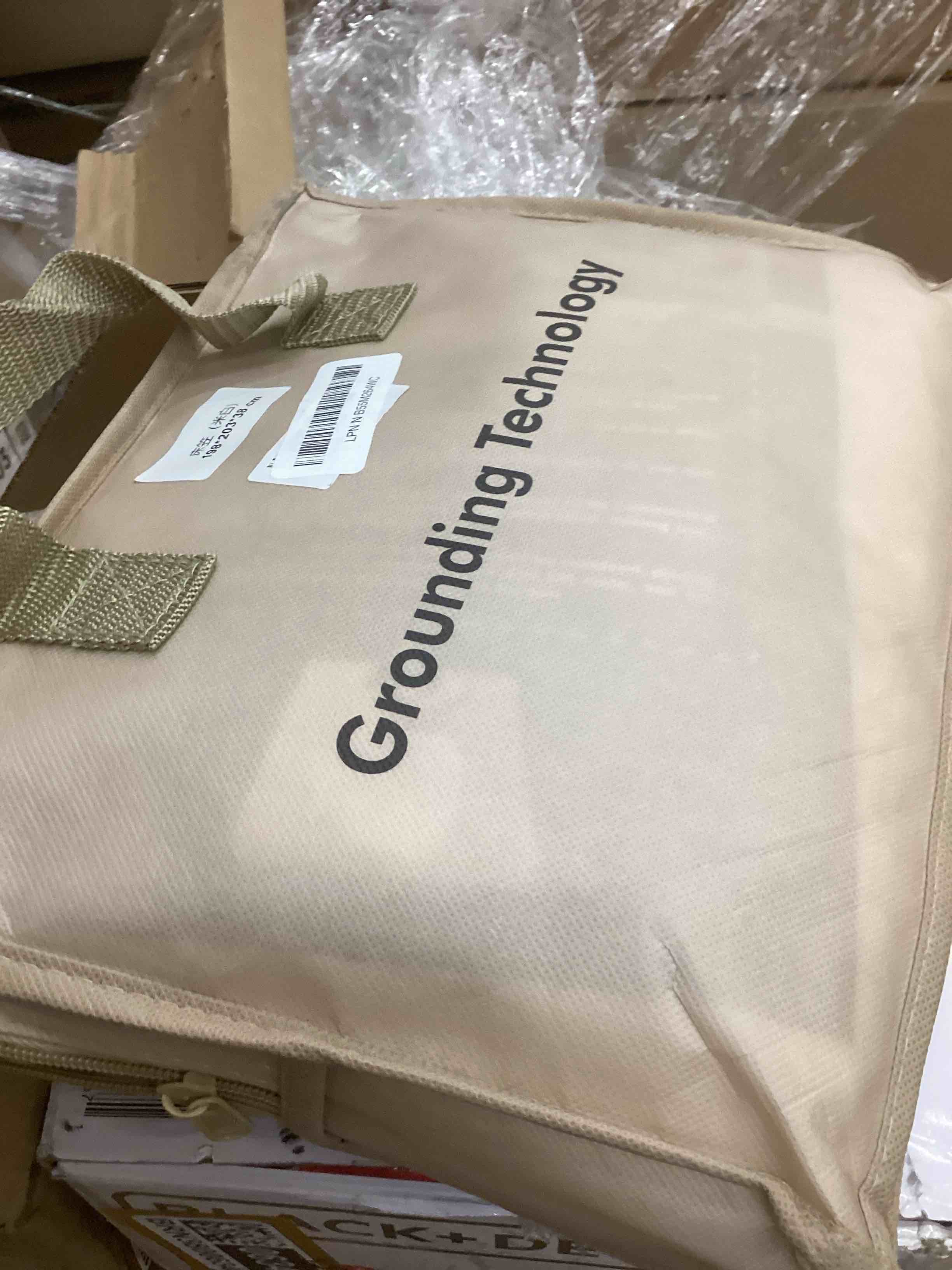 Condition photo showing New/Like New for Grounding Sheet, 90% Organic Cotton + 10% Pure Silver Organic Fitted Grounded Sheet for Improved Sleep, Connected Earth Energy - Healthy Sleep Therapy (White, (78.4 * 80.2 * 15inch))