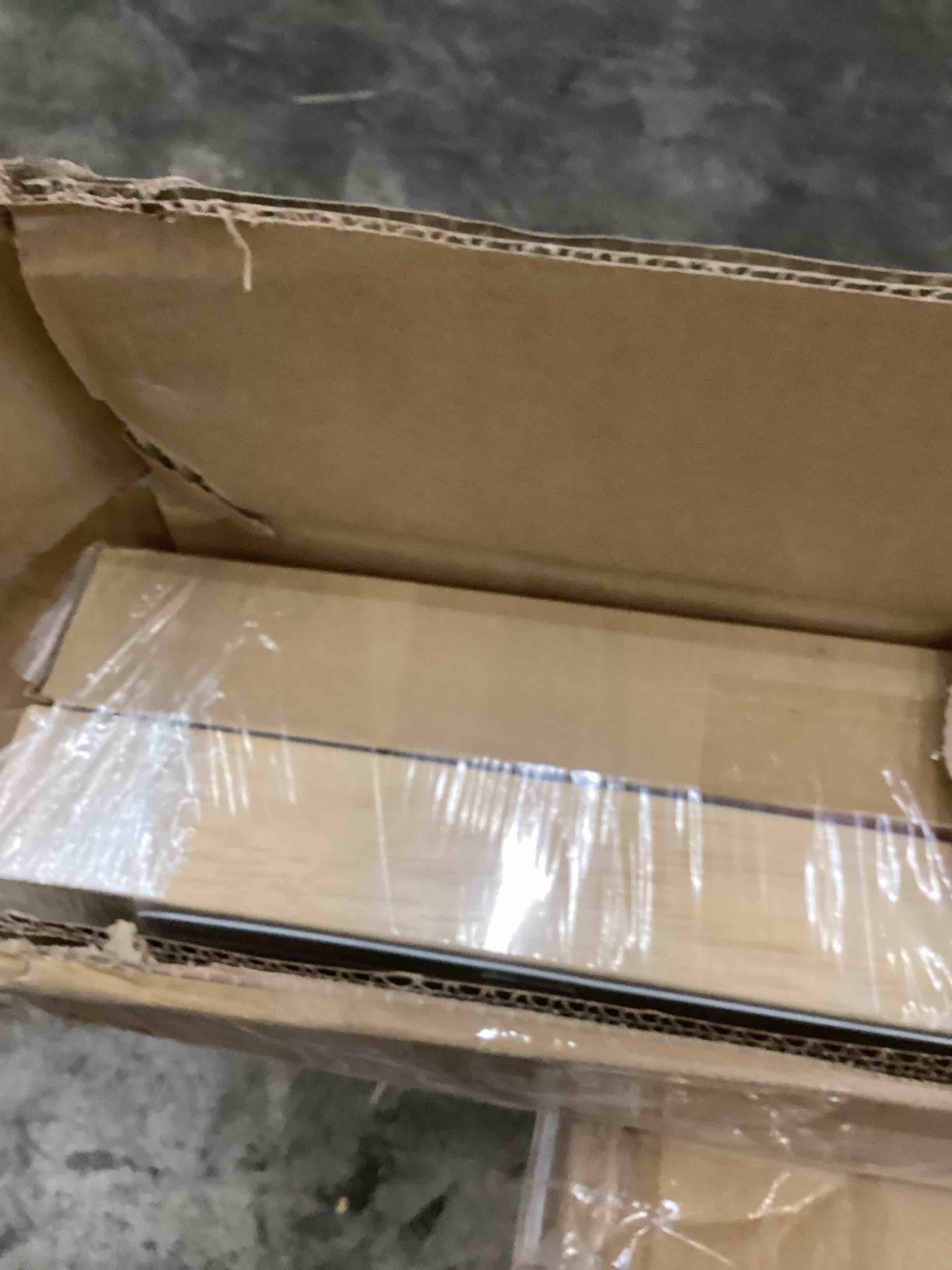 Condition photo showing New/Like New for 18 in. to 36 in. x 80 in. Universal Aluminum Pocket Door Frame with Hardware Kit and Soft Close