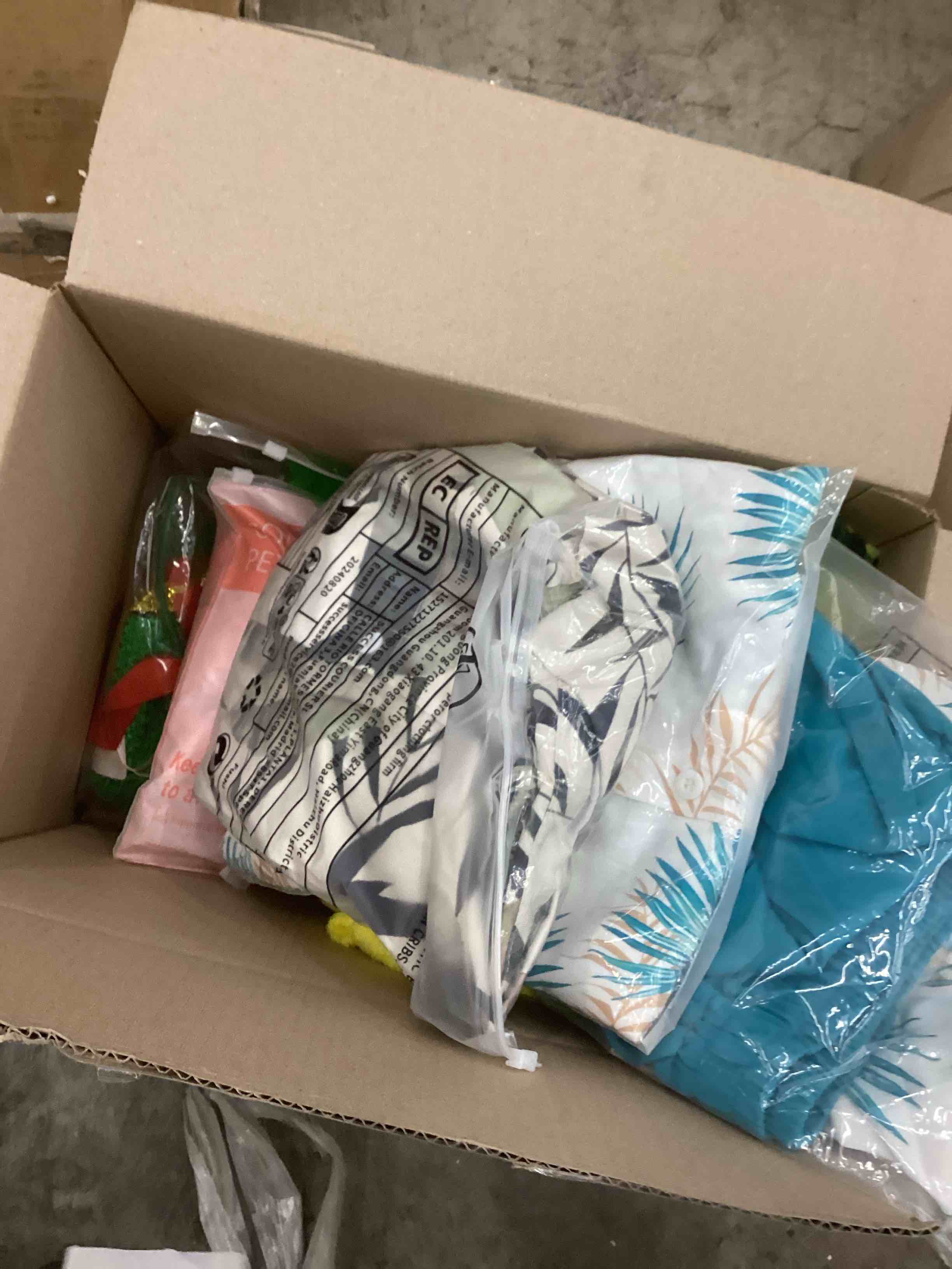 Condition photo showing Good Condition for Assorted Lot of Apparel (Men’s, Women’s, Kids, Clothes of all Different Sizes)