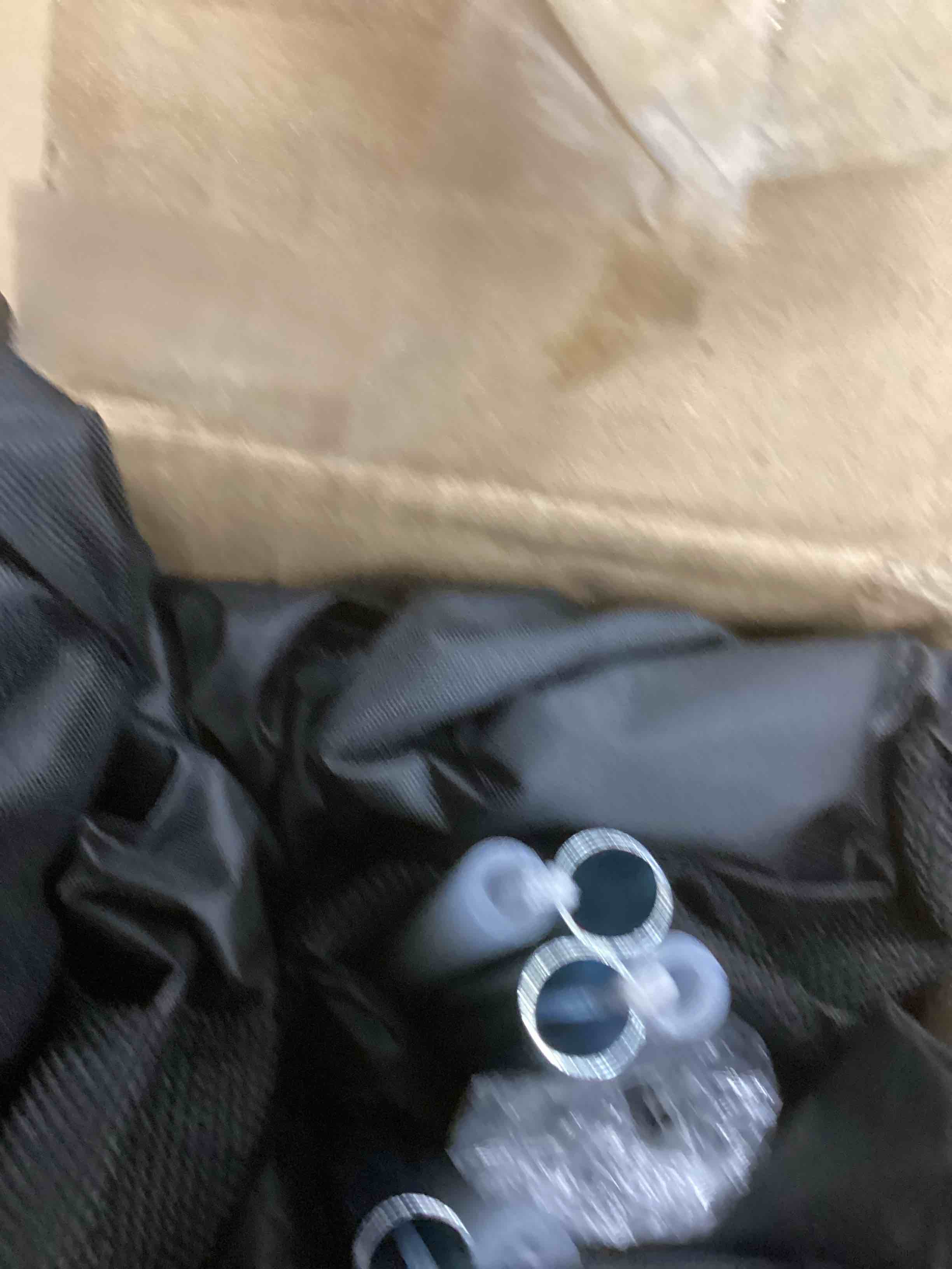 Condition photo showing New/Like New for Office Cubicle Desk Shade?Portable Cubicle Light Shield and Office Shade to Block Overhead Light?Adjustable Desk Shade for Cubicle to Block Light & Reduce Glare – Essential Office Accessories?Black? Fan-shaped Black