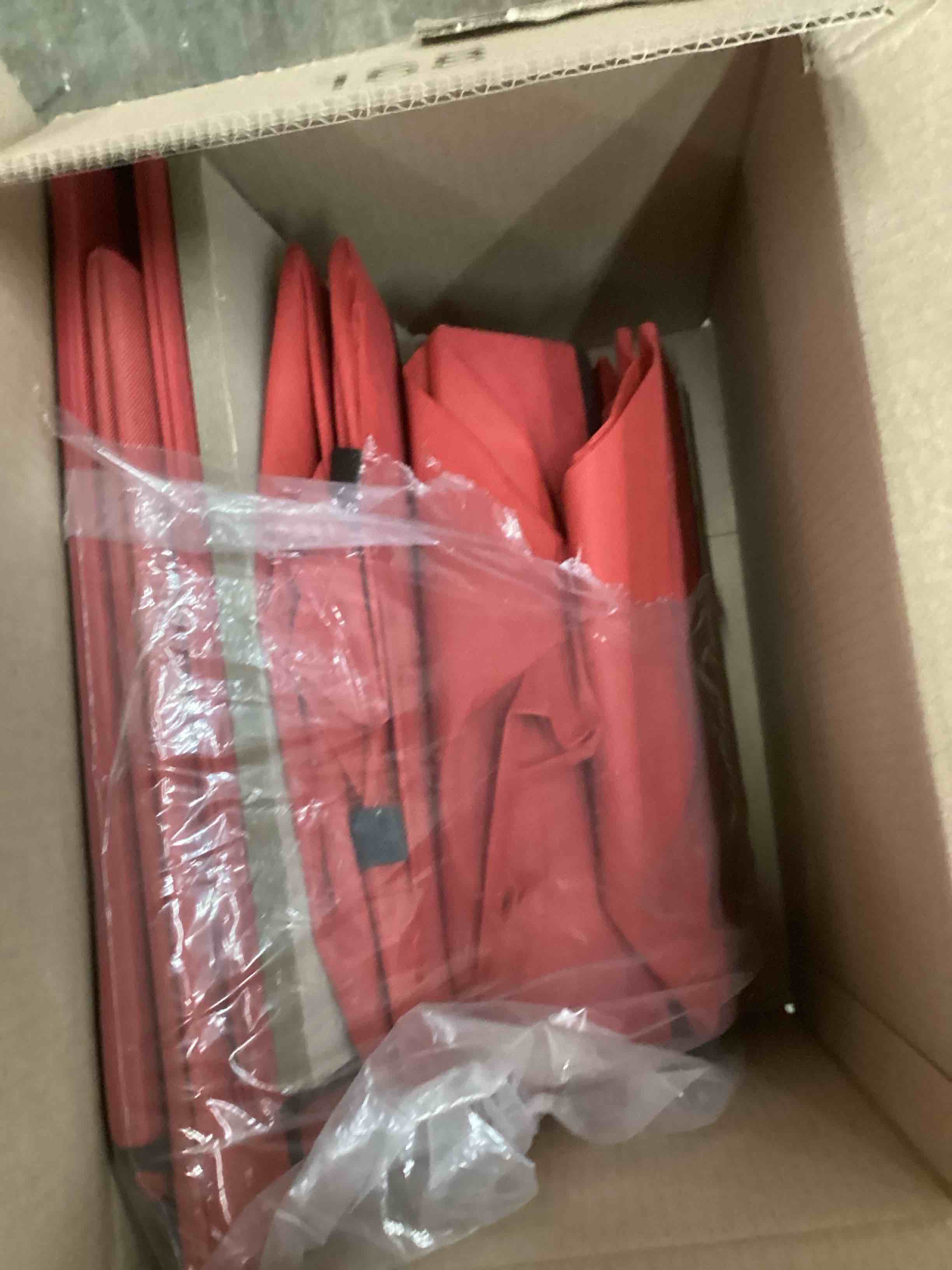 Condition photo showing Good Condition for Holiday Cheer Premium Christmas Ornament Storage with 8 Tray – Christmas Storage Container with Dividers Perfect for Holiday Decorations– Fits 128 Holiday Ornaments – Tear-Proof Fabric