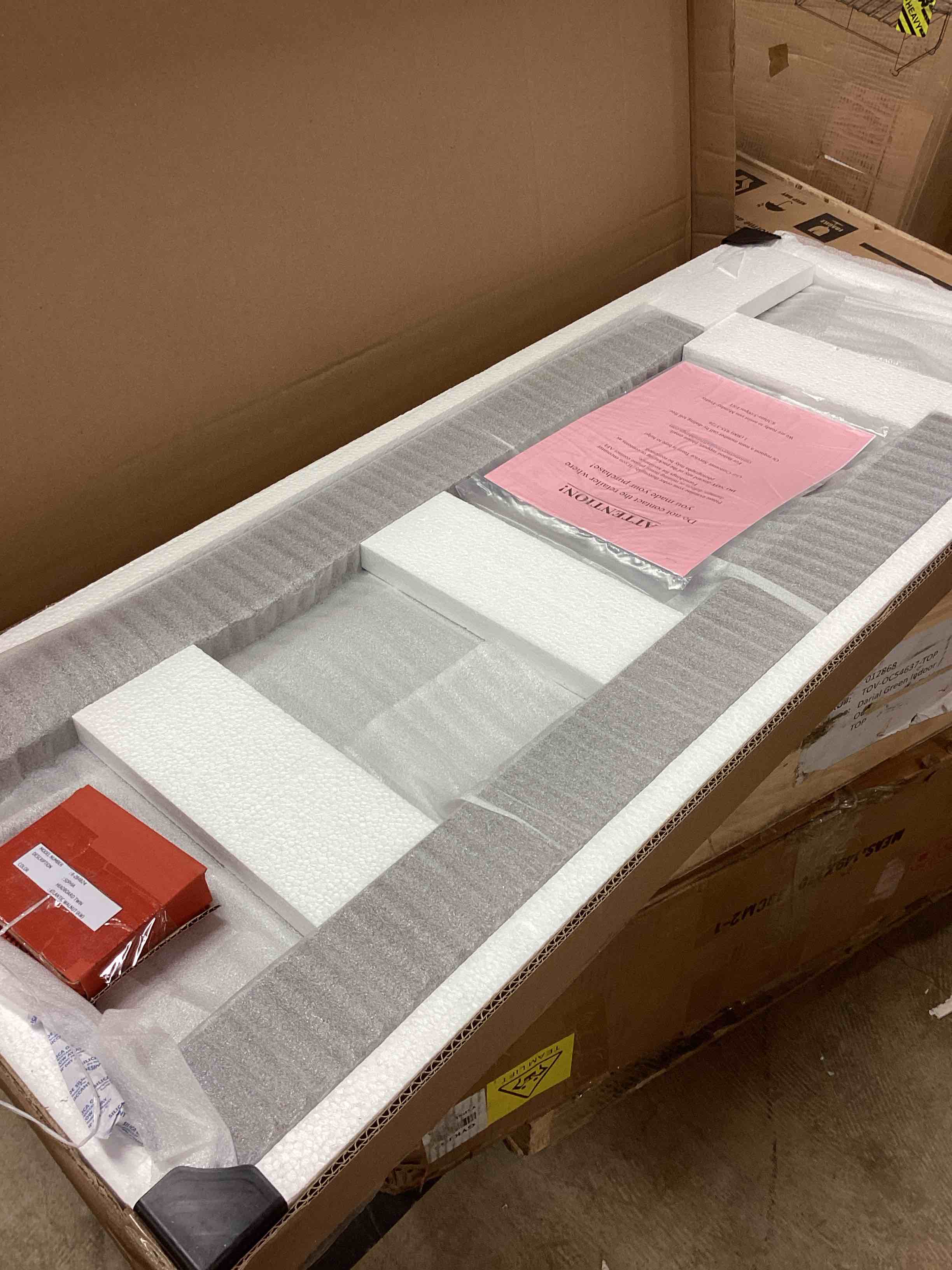 Condition photo showing New/Like New for AFI, Sophia Twin Solid Wood Headboard, Walnut