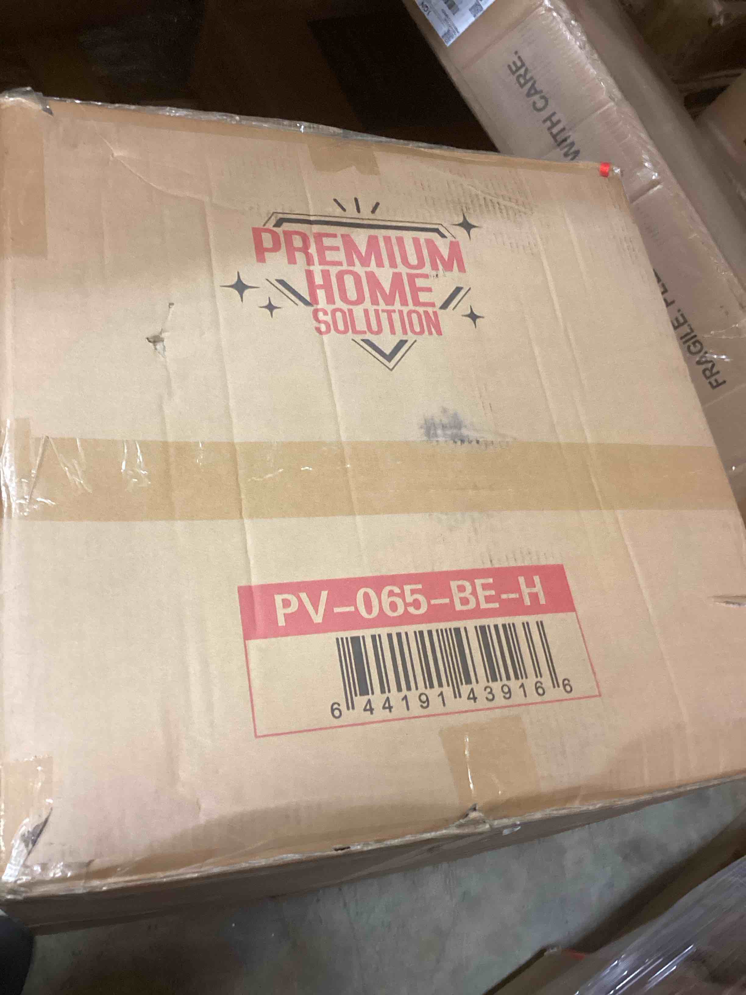 Condition photo showing New/Like New for premium home solution  2 patio chairs with beige cushions 