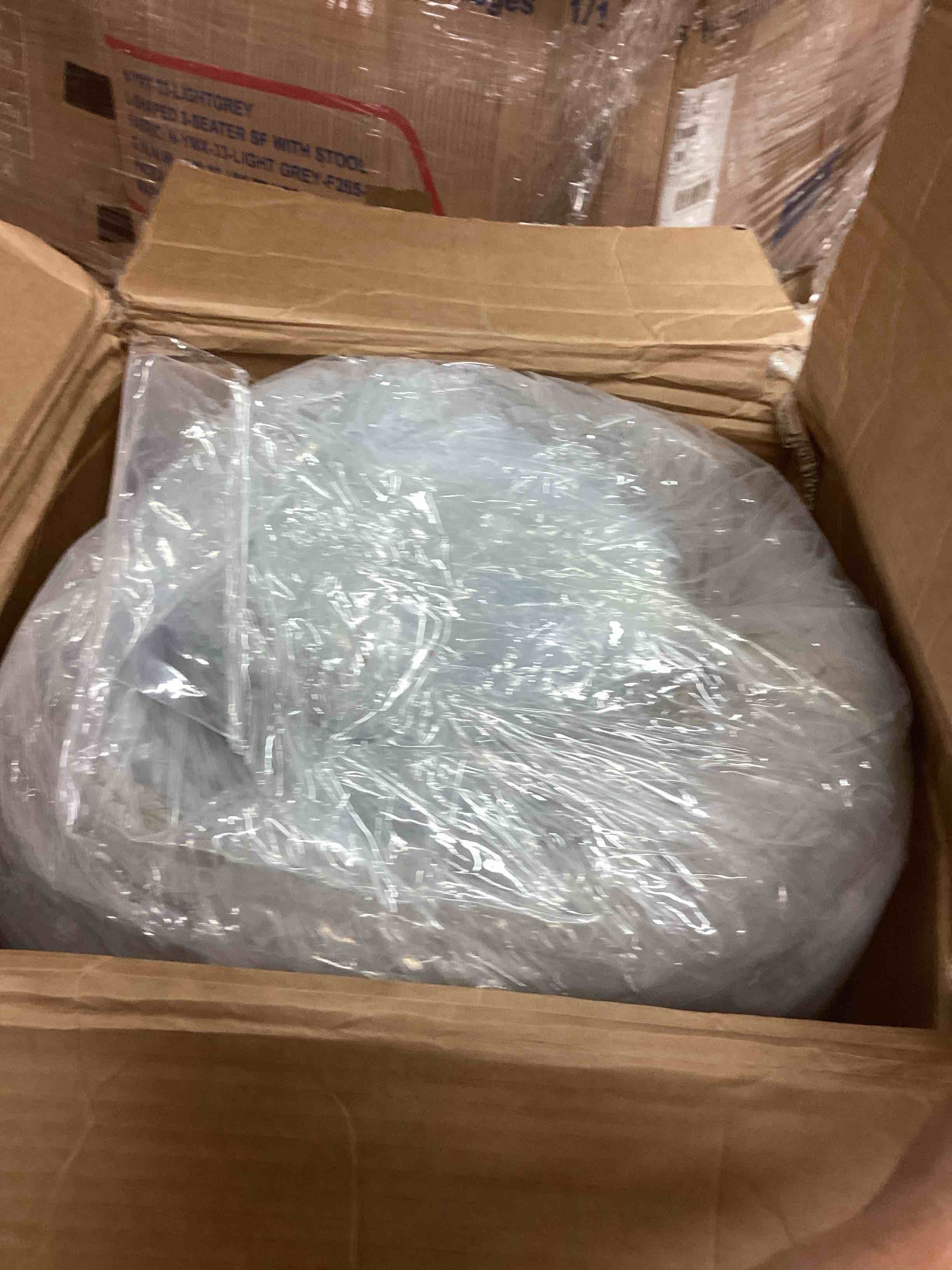 Condition photo showing Good Condition for 135.4” cloud modular sectional couch (incomplete one box only)