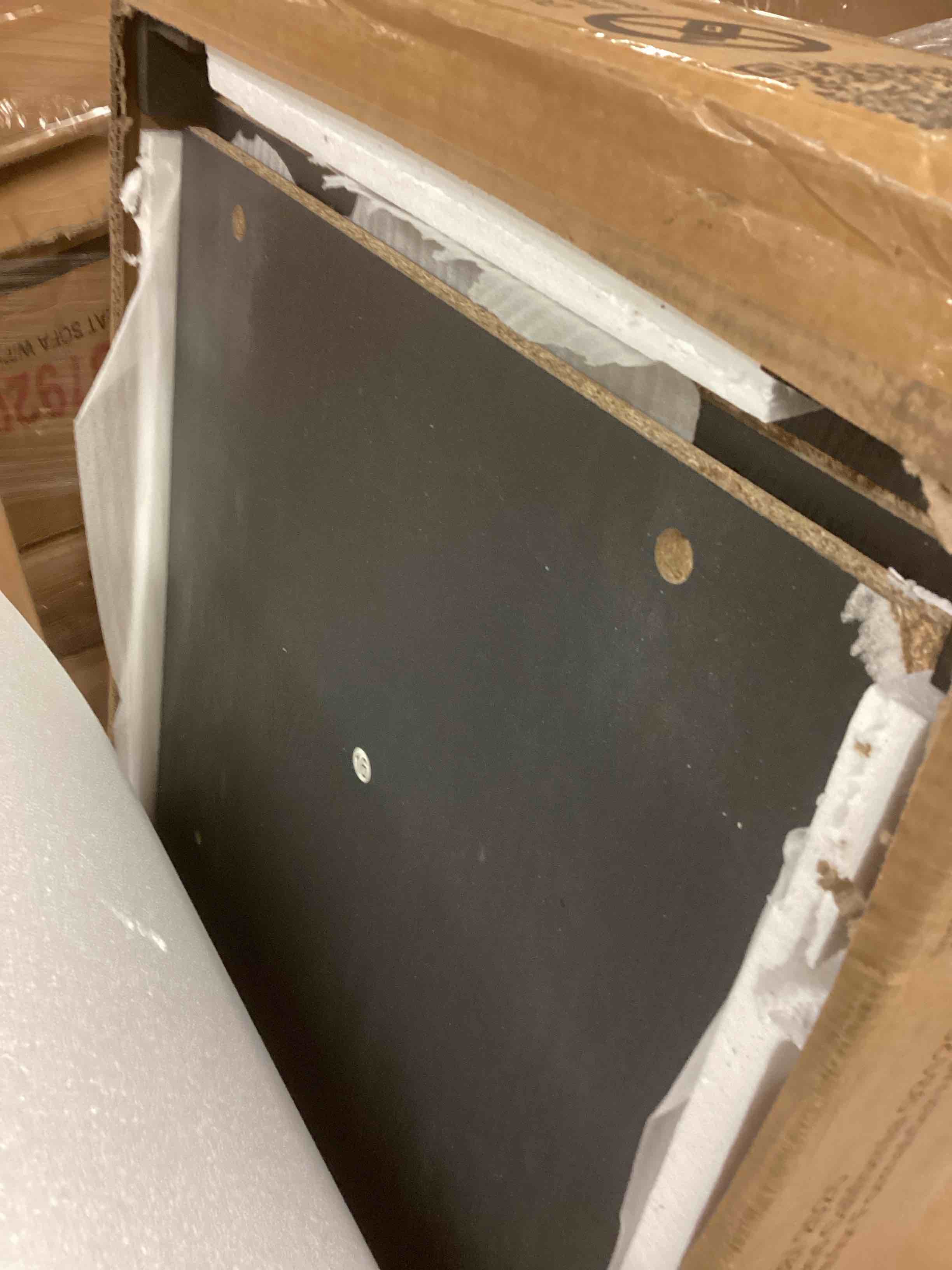 Condition photo showing New/Like New for 3 doors armoire wardrobe closet dj0992 (incomplete one box of two only)