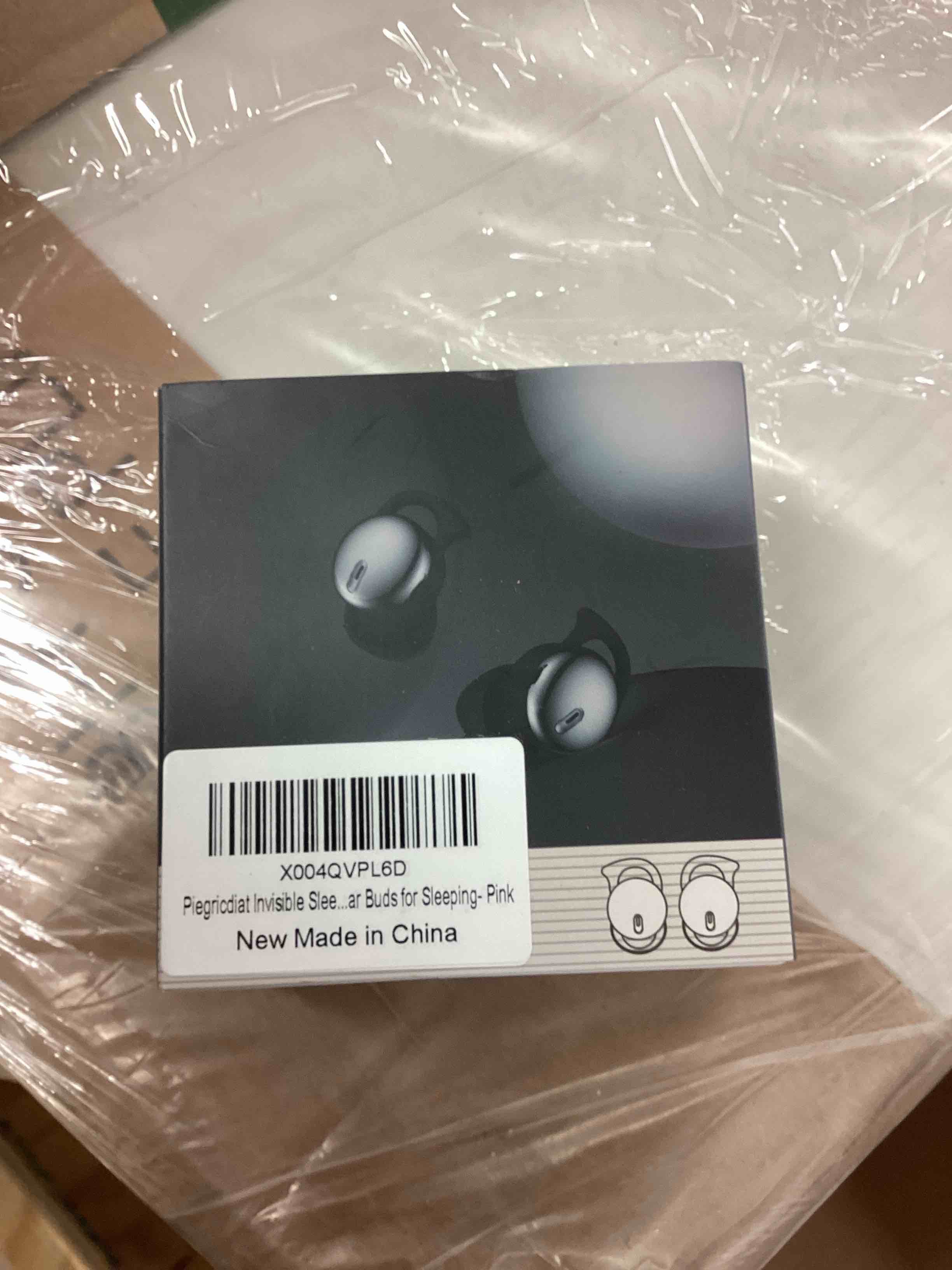 Condition photo showing New/Like New for Invisible Sleep Headphones,Sleep Earbuds for Side Sleepers,Small Comfortable Fit Noise Blocking Sleep Earbuds,Bluetooth 5.3 Wireless Earphones, in-Ear Ear Buds for Sleeping - Pink