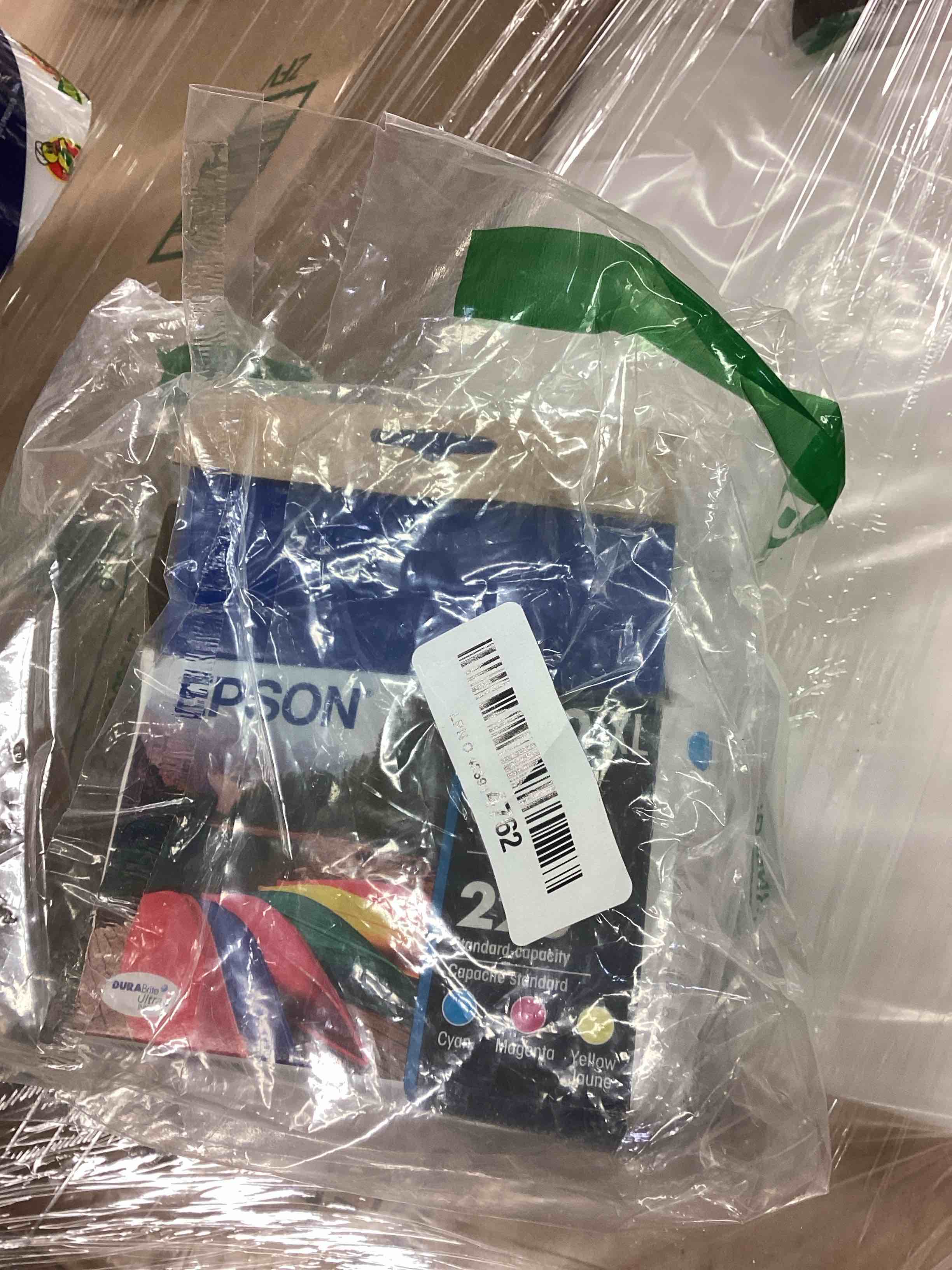 Condition photo showing Good Condition for EPSON 220 DURABrite Ultra Ink High Capacity Black & Standard Color Cartridge Combo Pack Works with WorkForce WF-2630,2650, 2660, 2750, 2760 and Expression XP-320,420, 424 4 Count(Pack of 1) Ink, 4 Color