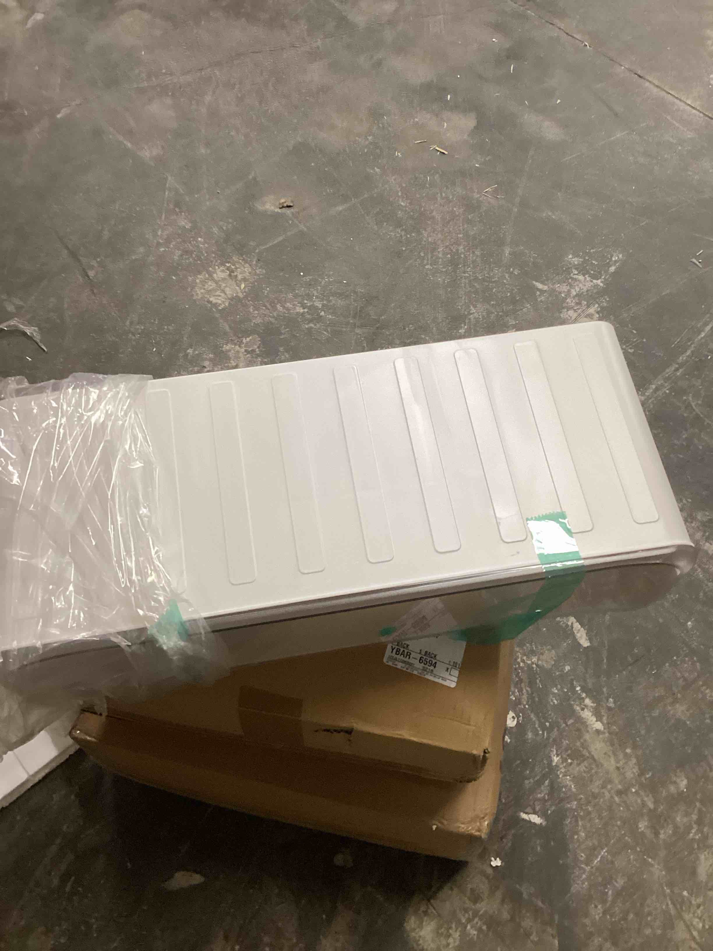 Condition photo showing Good Condition for Computer Monitor Height Increasing Stand, Small Statue Display Stand, Blind Box, White Storage Box, Office Simple Lighting, Desktop Storage Rack, Figurine Display Box, Display Window(60.5cm)