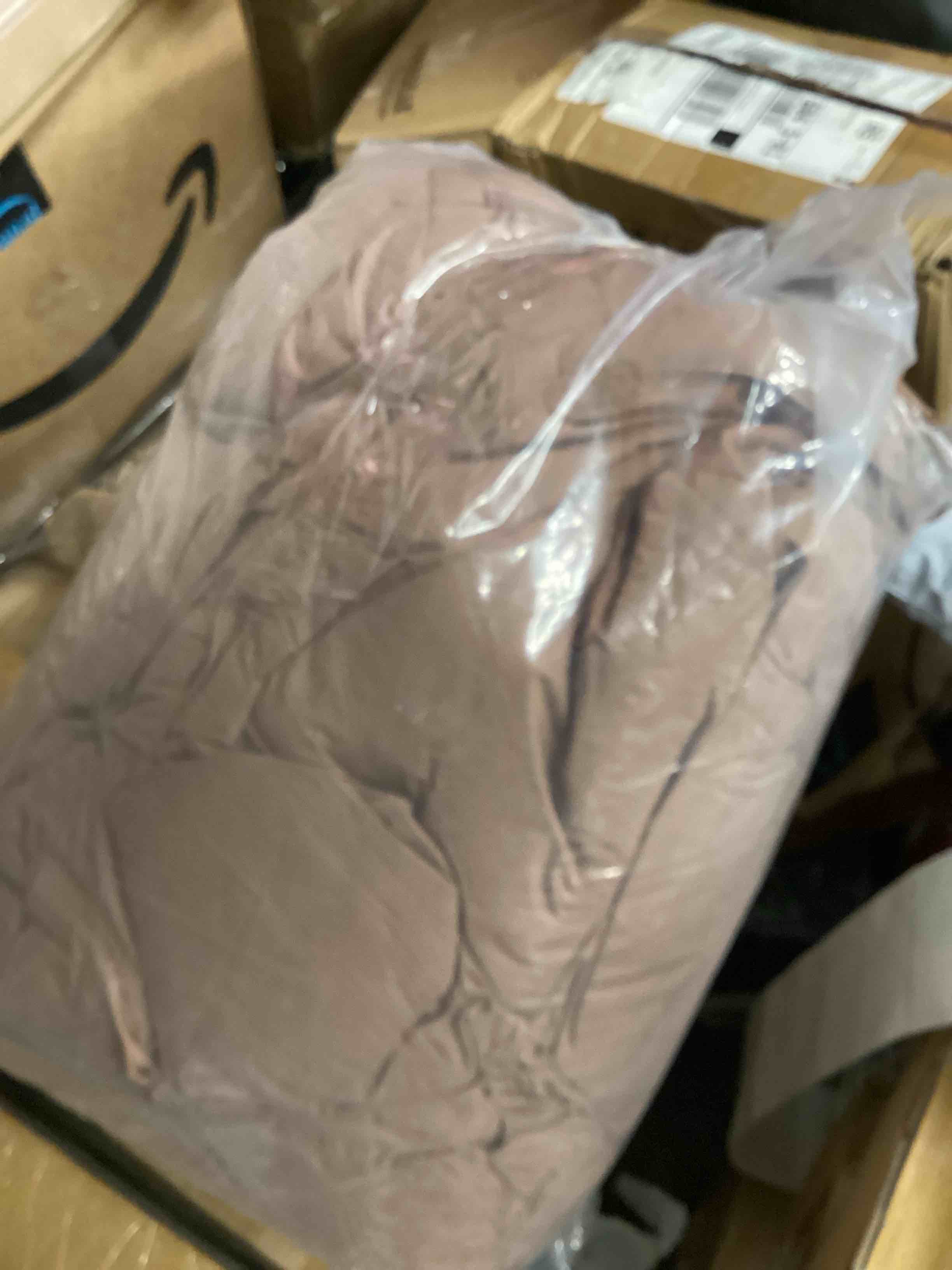 Condition photo showing As Is for  Brown Duvet Cover  Cotton-Like Polyester Extra Soft Bedding 64''x88'' 