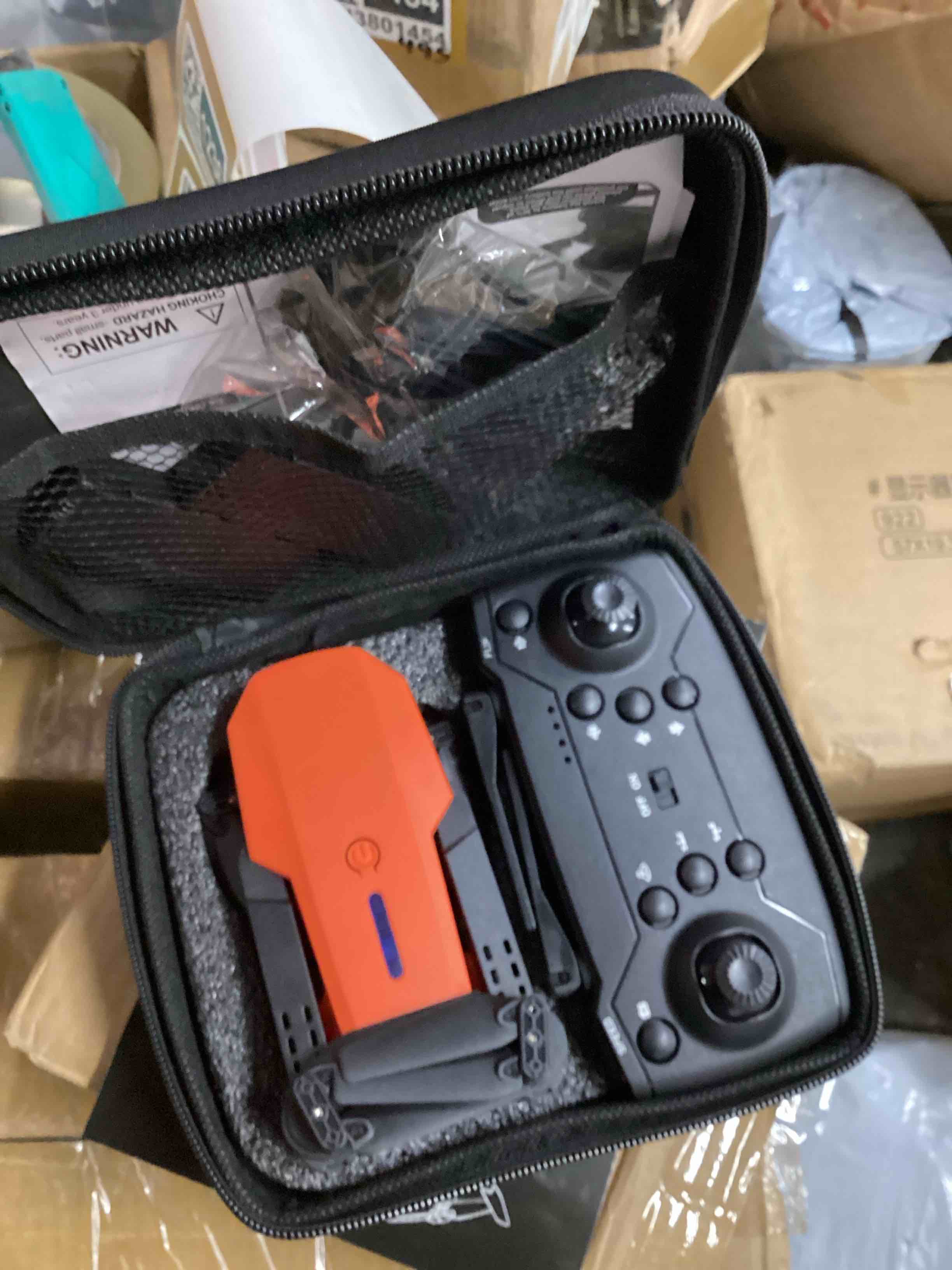 Condition photo showing Good Condition for E88 Pro WIFI FPV Foldable Quadcopter HD 4K Wide Angle Dual Camera Drone ORANGE