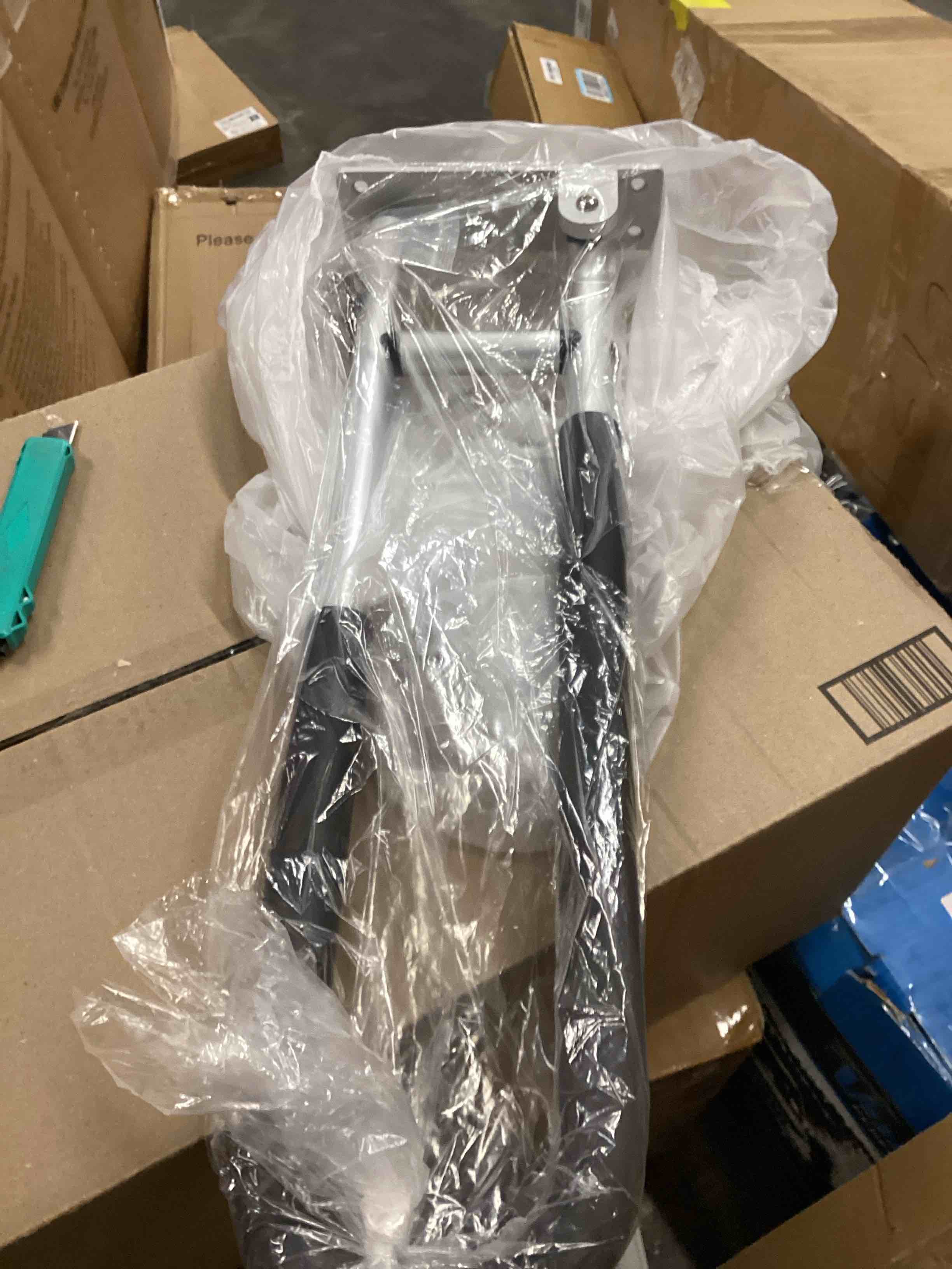 Condition photo showing Good Condition for Length 23.7 inches Toilet Wall armrest, Made of 304 Stainless Steel Material, Waterproof, Foldable When not in use, Suitable for Toilet Side, Door, Staircase, etc