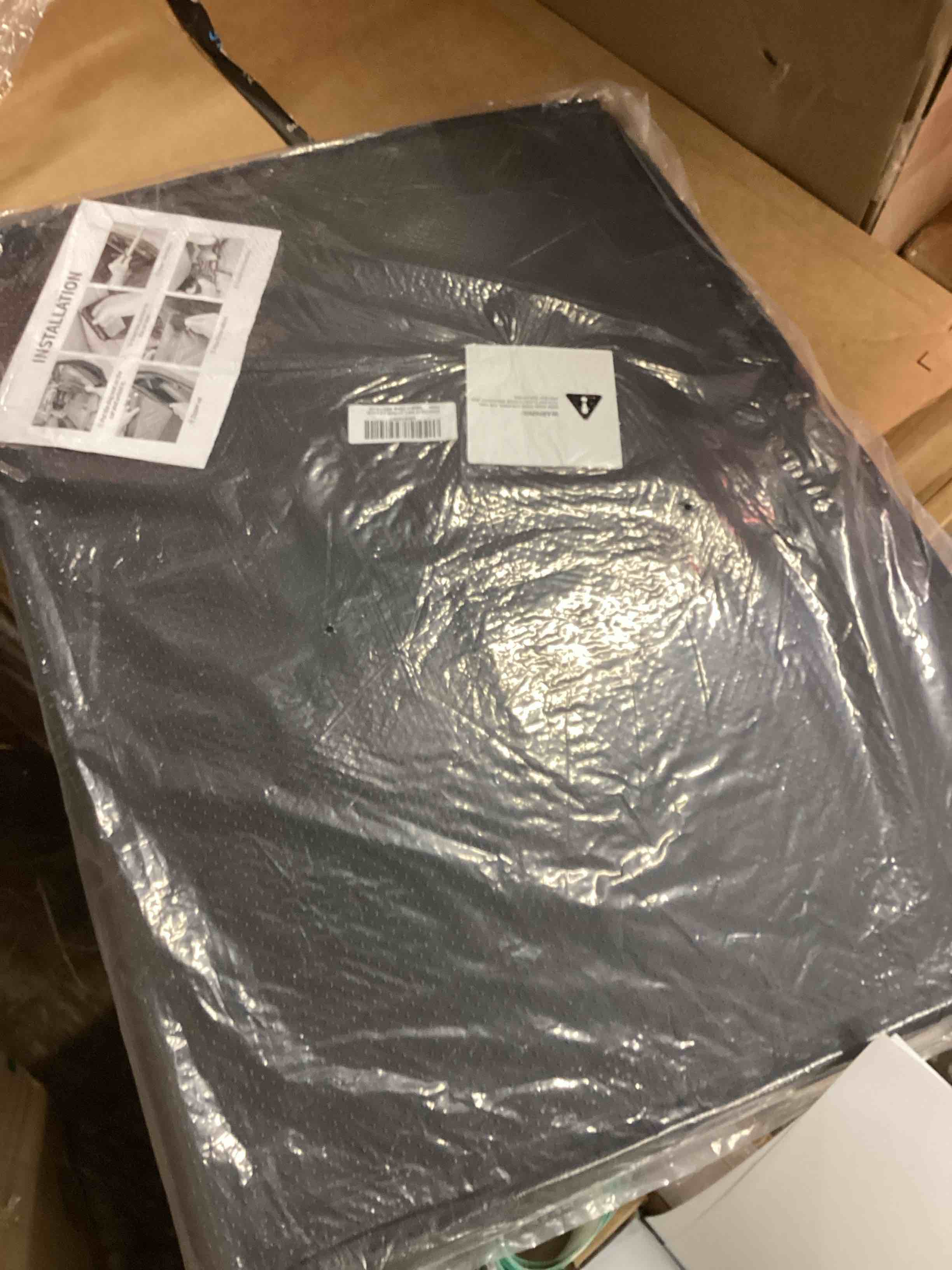 Condition photo showing New/Like New for Kohree Dog Car Seat Cover for Medium Dogs, Hard Bottom Dog Car Seat Cover for Back Seat Waterproof 600D Car Hammock for Dogs Pet Back Seat Extender for Cars SUV Truck-Upgraded Version M: Double Seat