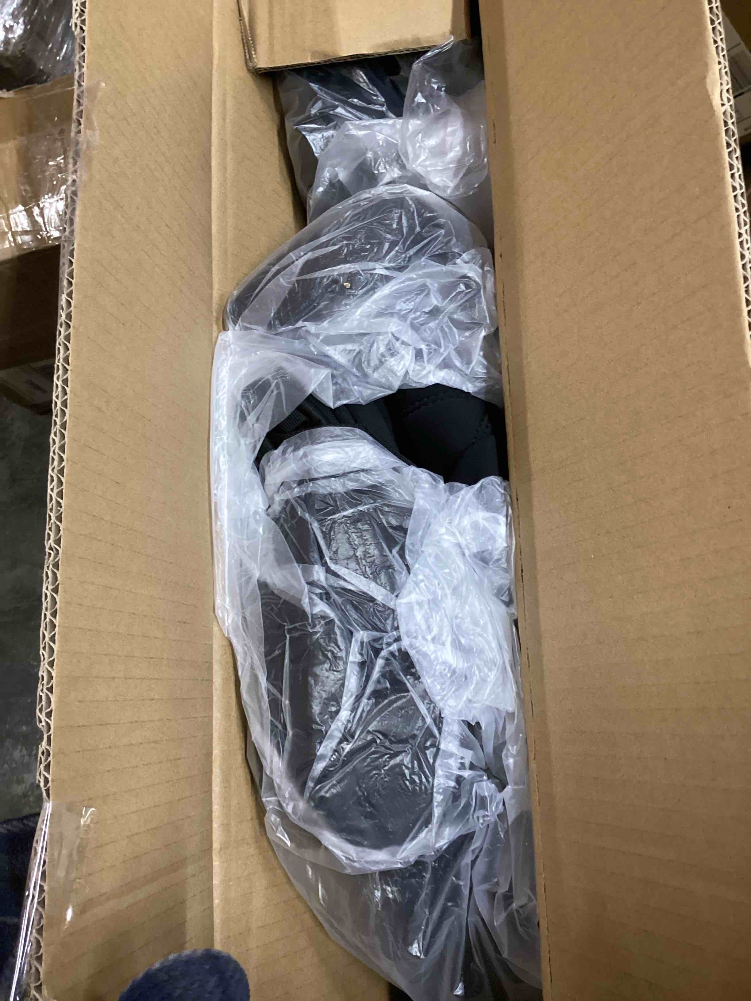 Condition photo showing Good Condition for FH GROUP Custom Fit Seat Covers for Tesla Model Y Neoprene Water Resistant Automotive Seat Covers - Rear Set Black Black - Rear Set