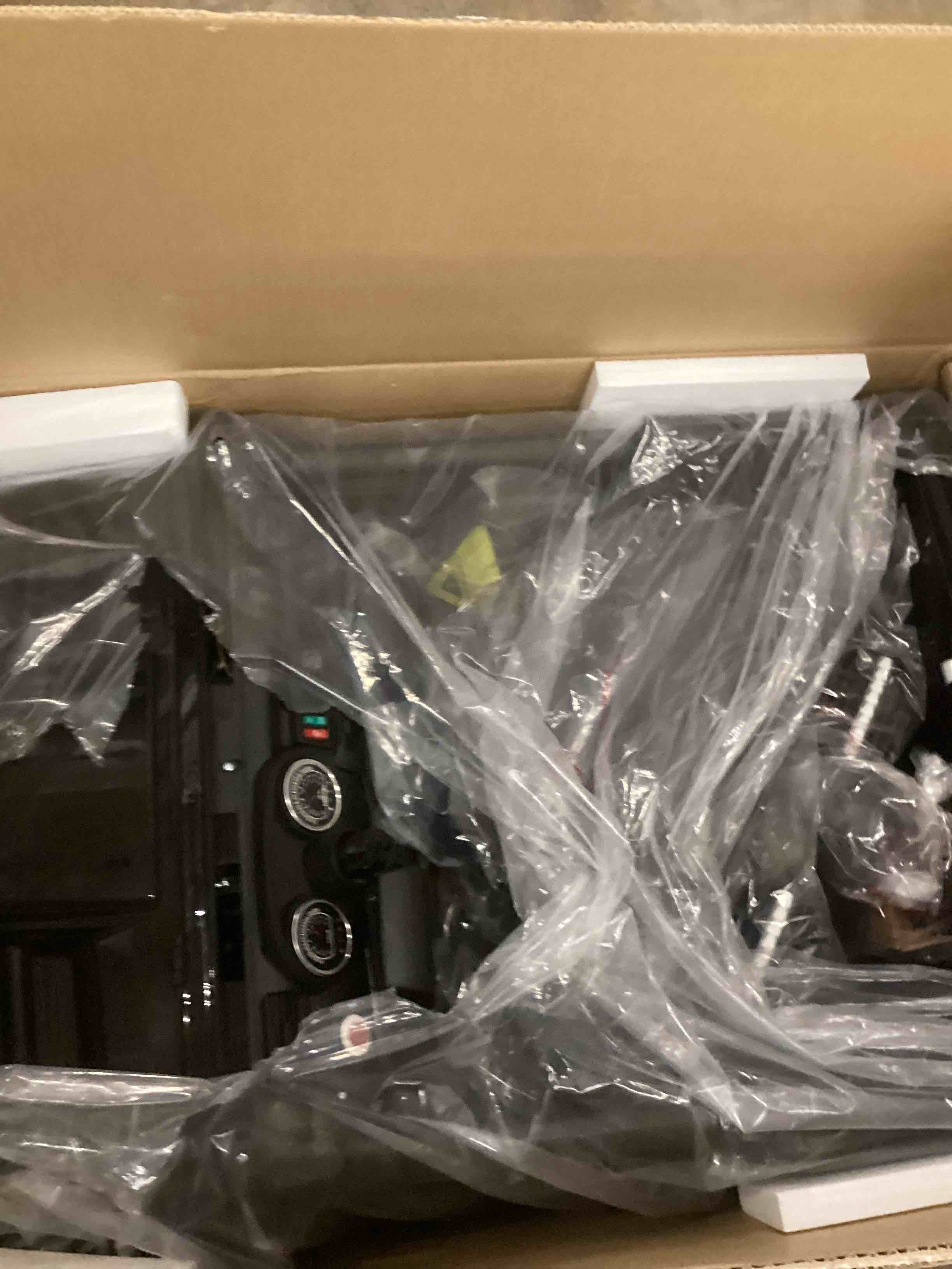 Condition photo showing New/Like New for 2 Seater Ride on Car Toy, 24V 4WD Electric Car for Kids 4-8 with Remote Control, 4x200W Motors, Capacity 150 lb - Black ( incomplete one box of two only)