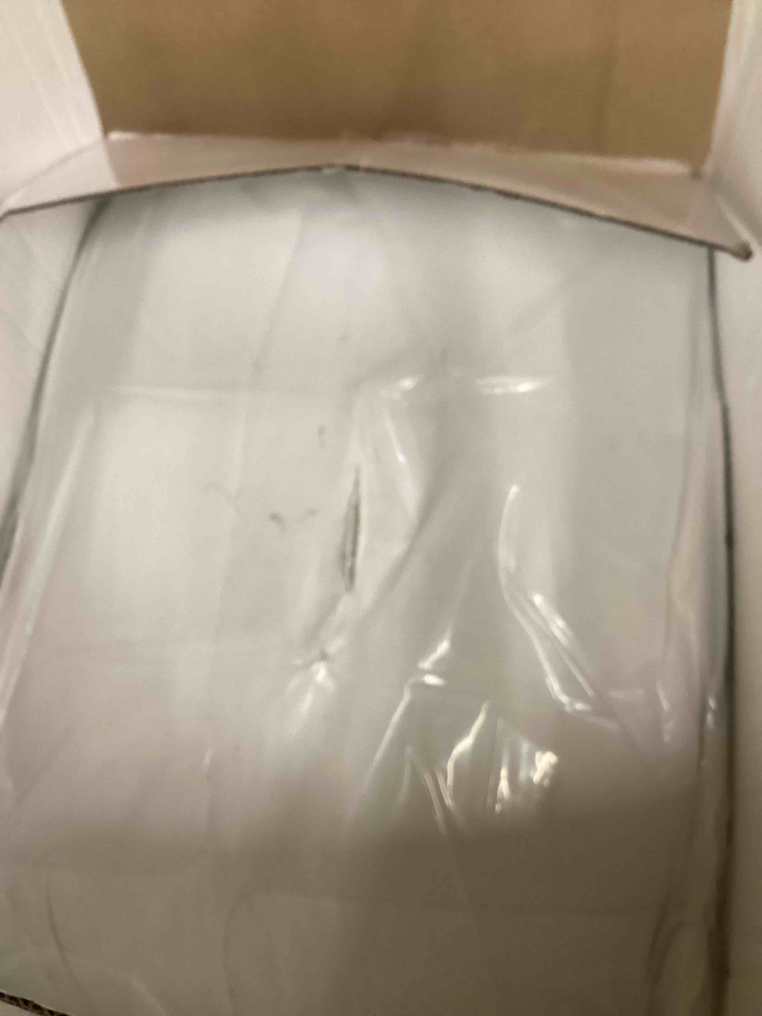Condition photo showing As Is for 3M Thinsulate Feather Down Comforter Duvet Insert King, All Season Down Comforter King Size, Bed Comforter White 106x90 Inches