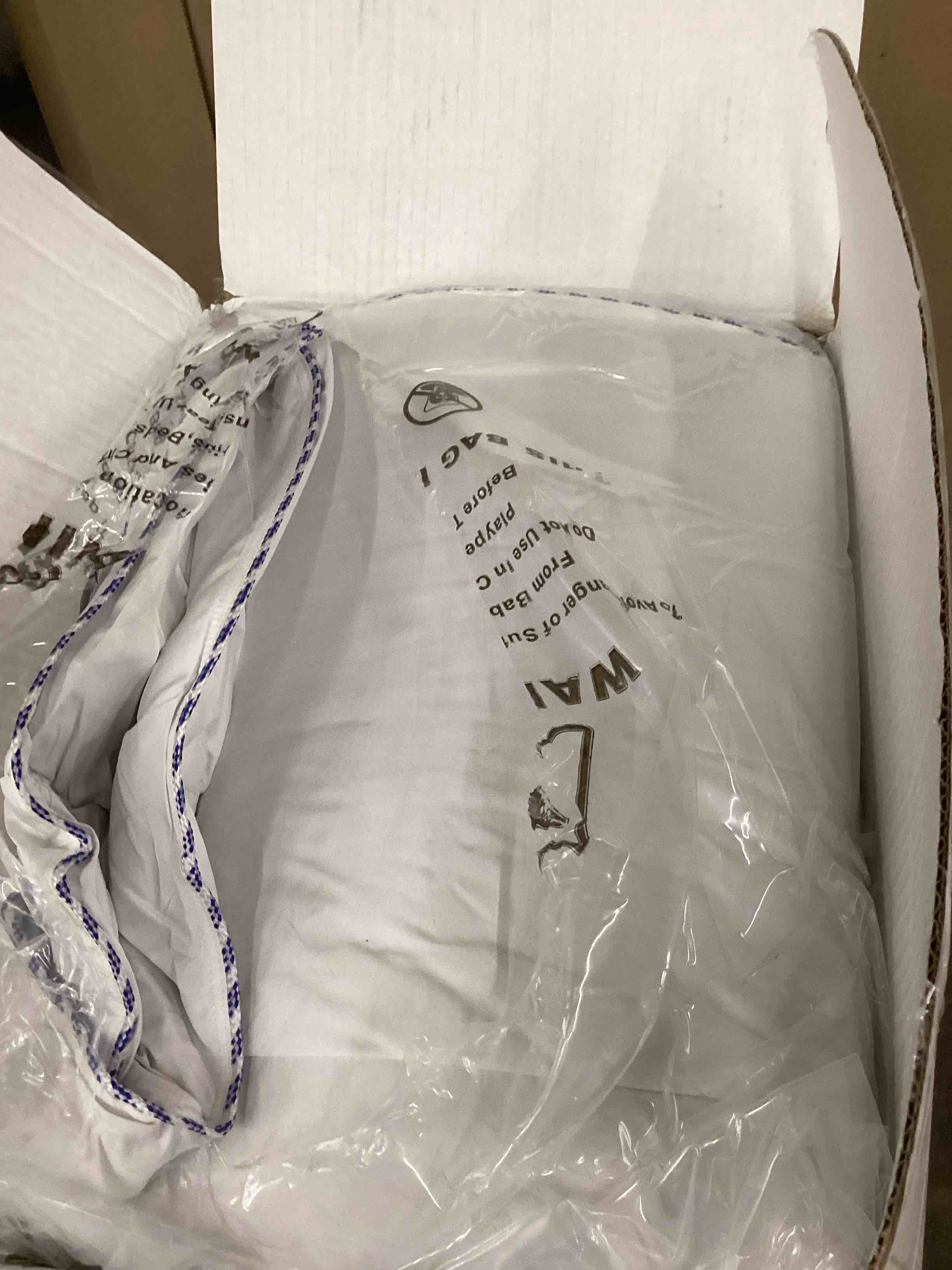 Condition photo showing As Is for 3M Thinsulate Feather Down Comforter Duvet Insert King, All Season Down Comforter King Size, Bed Comforter White 106x90 Inches