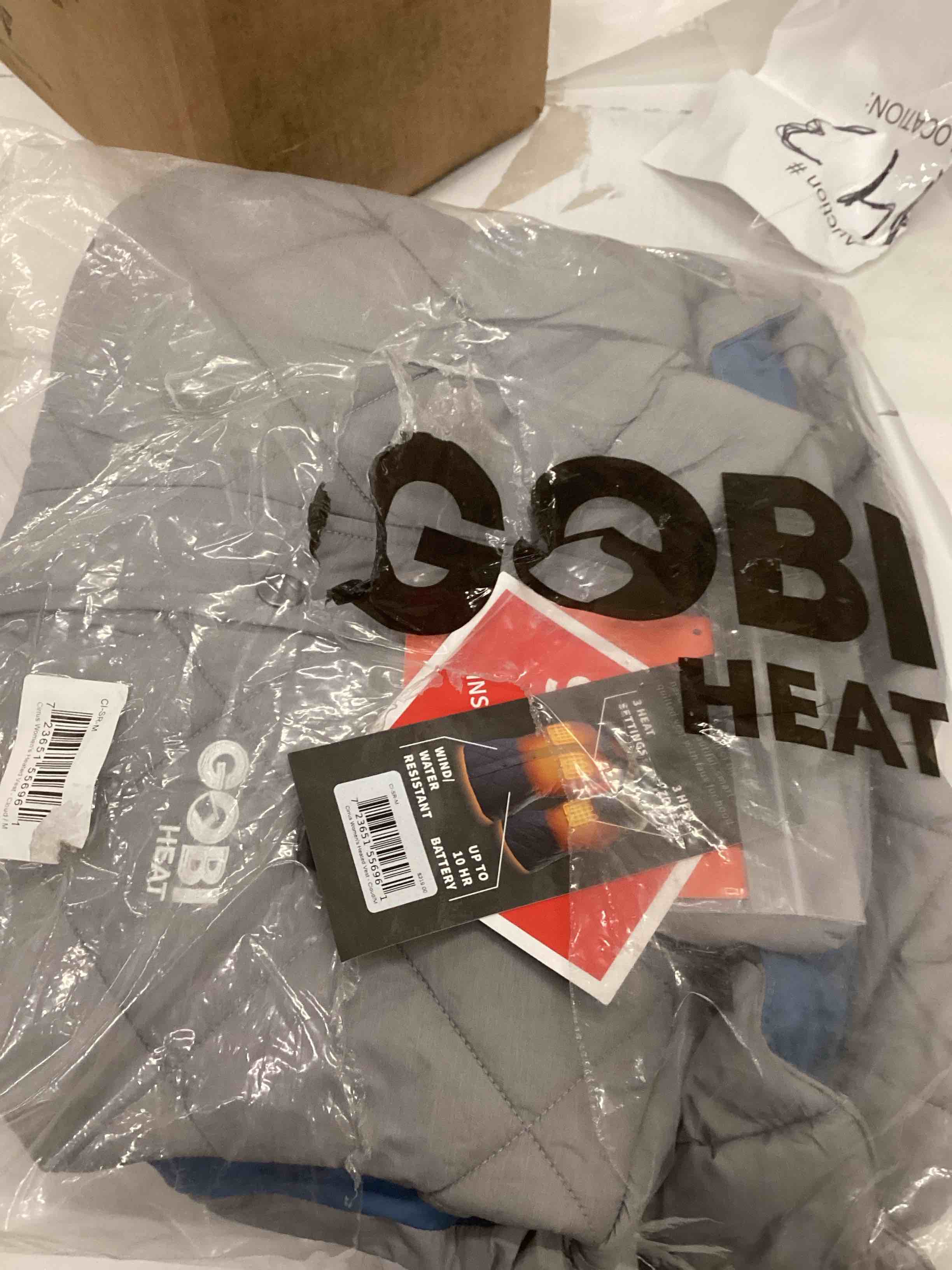 Condition photo showing New/Like New for Gobi Heat Women's Cirrus Heated Vest - Medium - Cloud