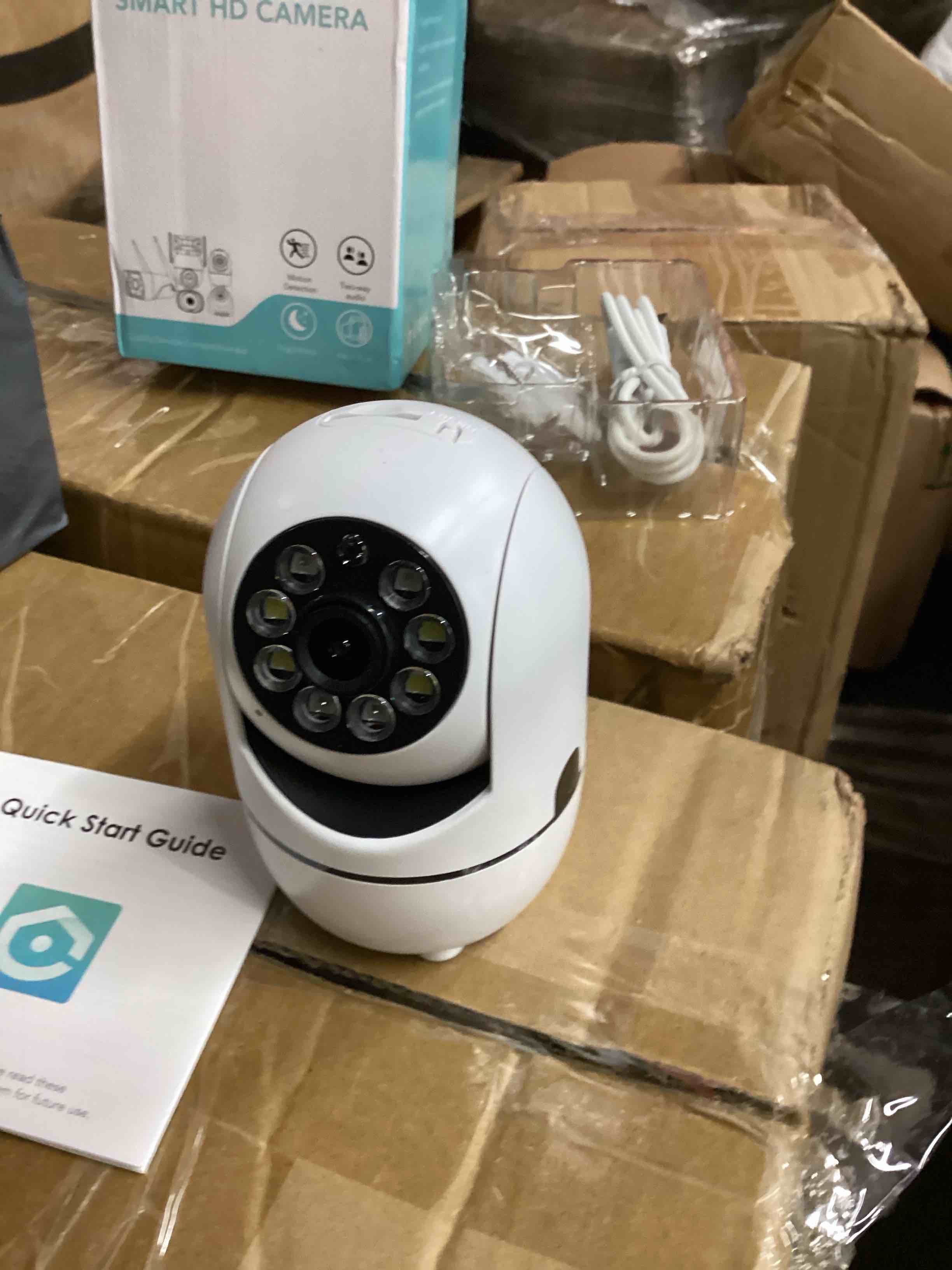 Condition photo showing Good Condition for 2 Pack 1296P Indoor Security Camera, WiFi Baby Monitor Pet Camera with App, Color Night Vision, Motion Detection, 2-Way Audio, Compatible with Alexa
