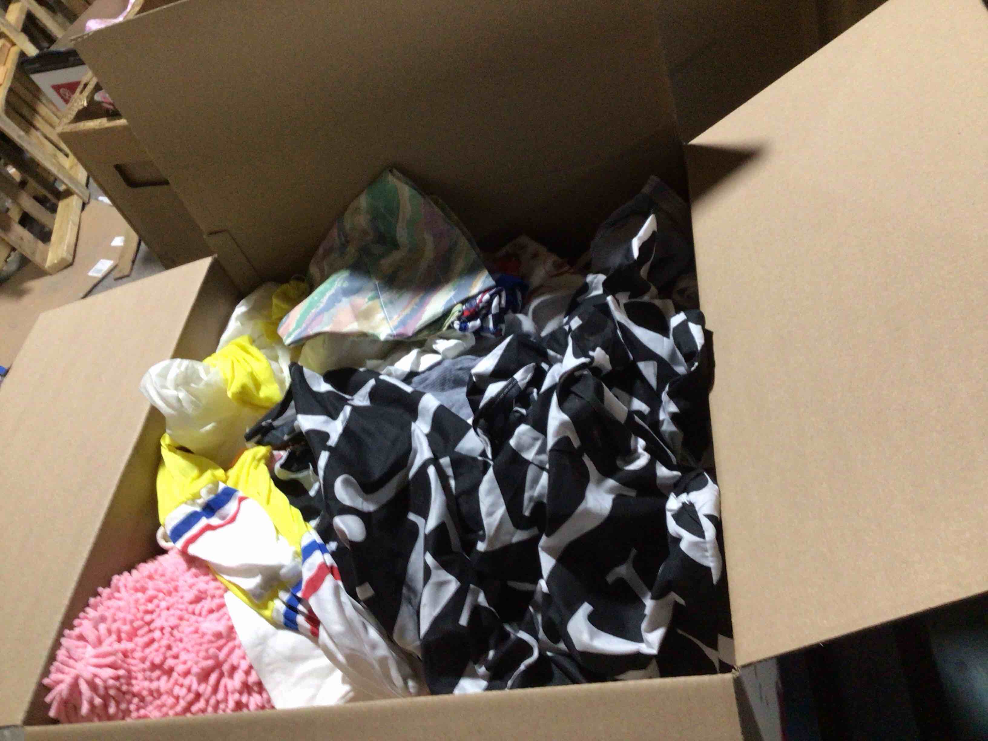 Condition photo showing New/Like New for box lot of new clothes (50pcs)