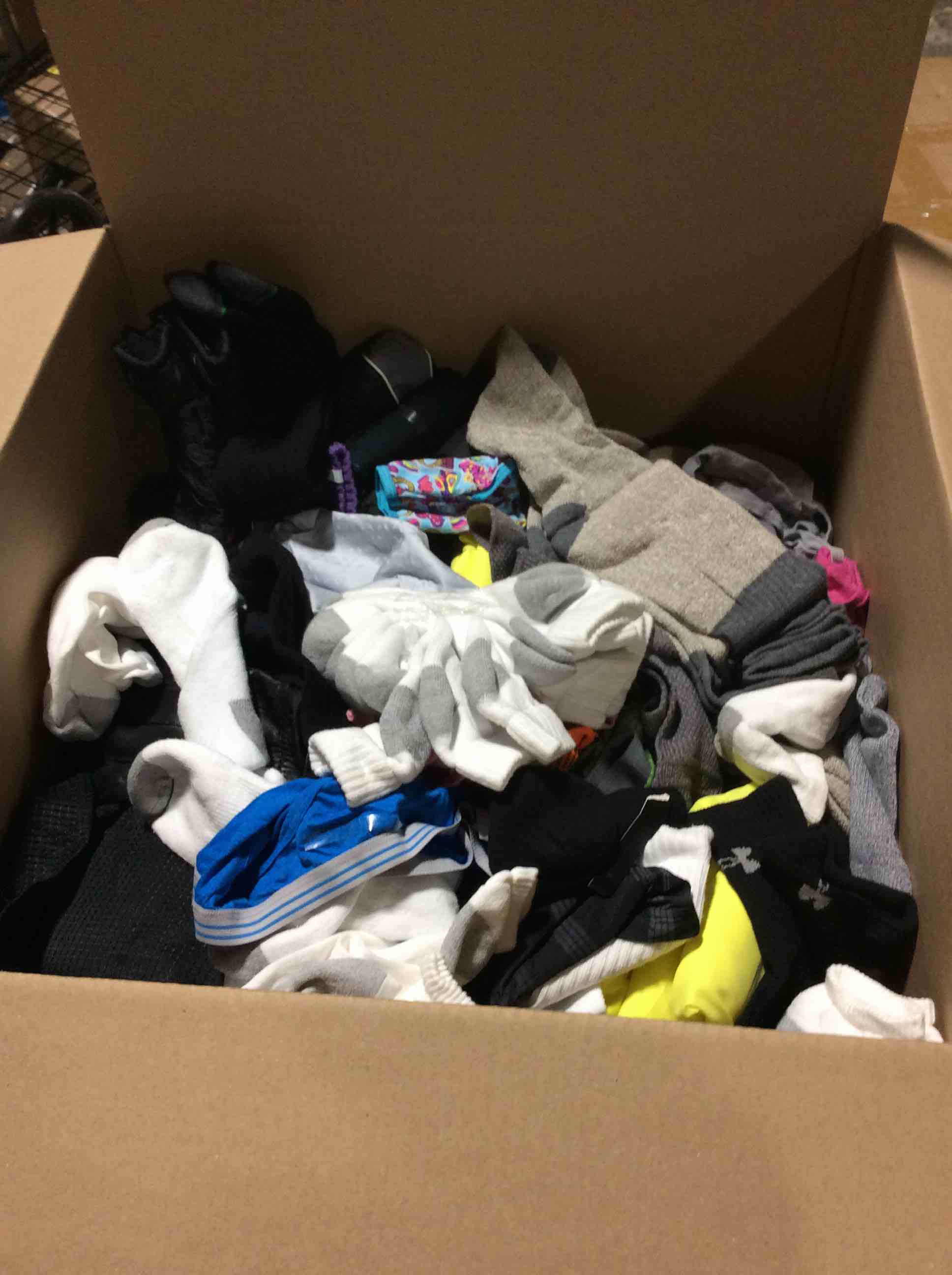 Condition photo showing New/Like New for box lot of new clothes (25pcs)
