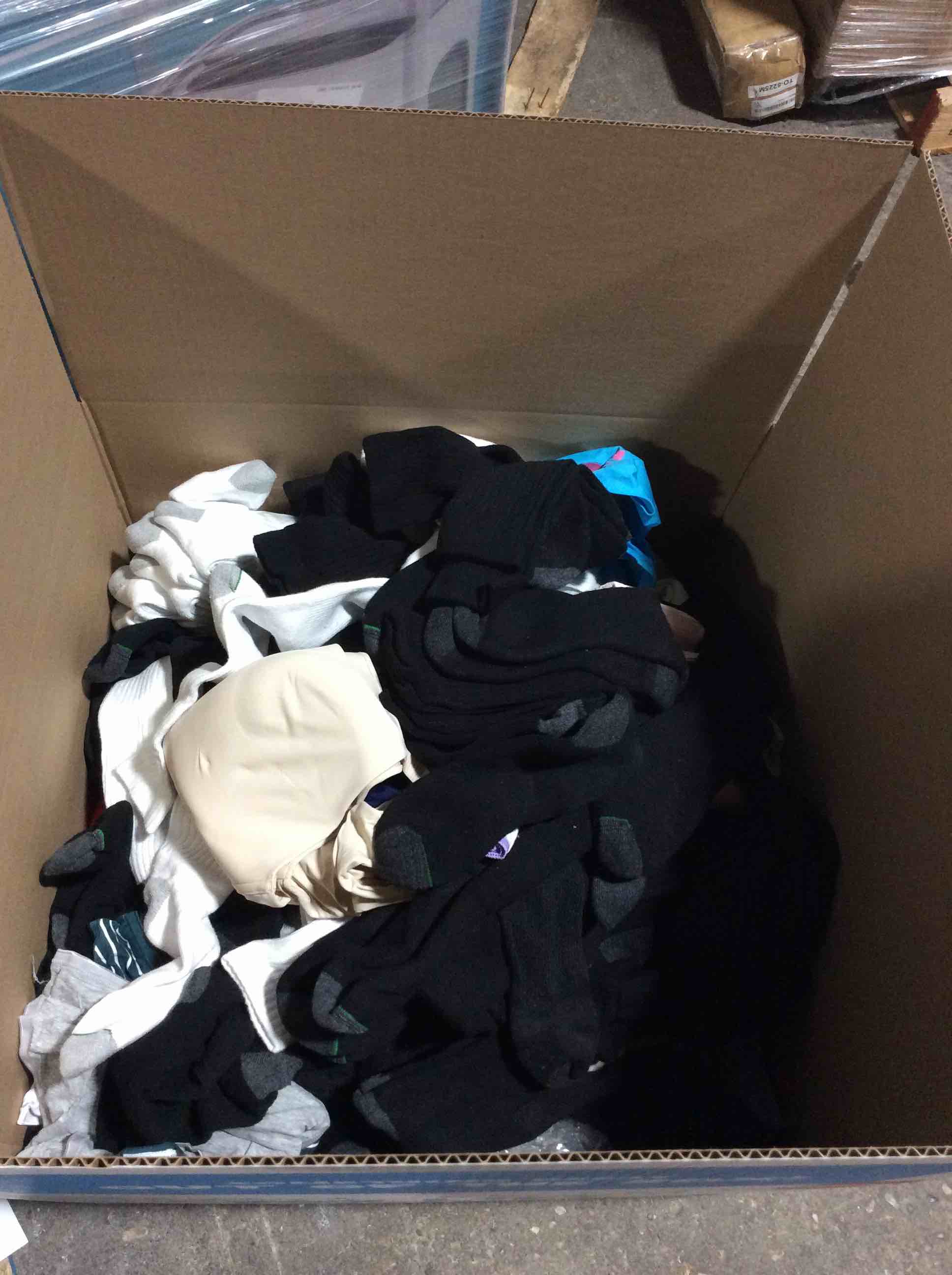 Condition photo showing New/Like New for box lot of new clothes (25pcs)