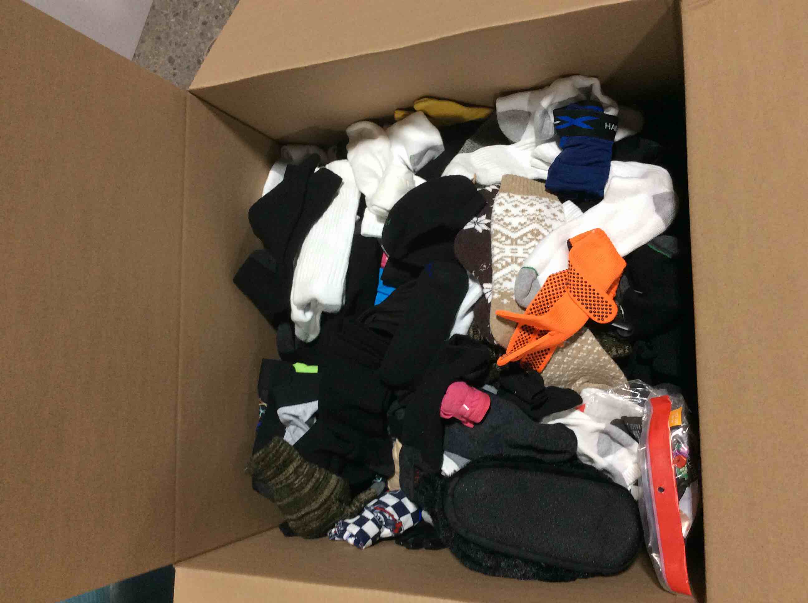 Condition photo showing New/Like New for box lot of new clothes (25pcs)