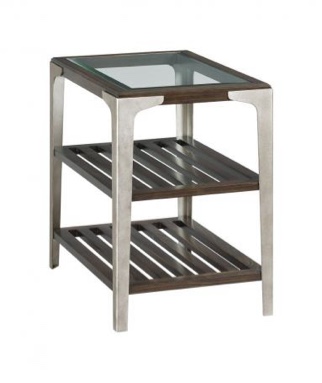 Tranquil-Hamilton Collection 837-916 CHAIRSIDE TABLE in Warm