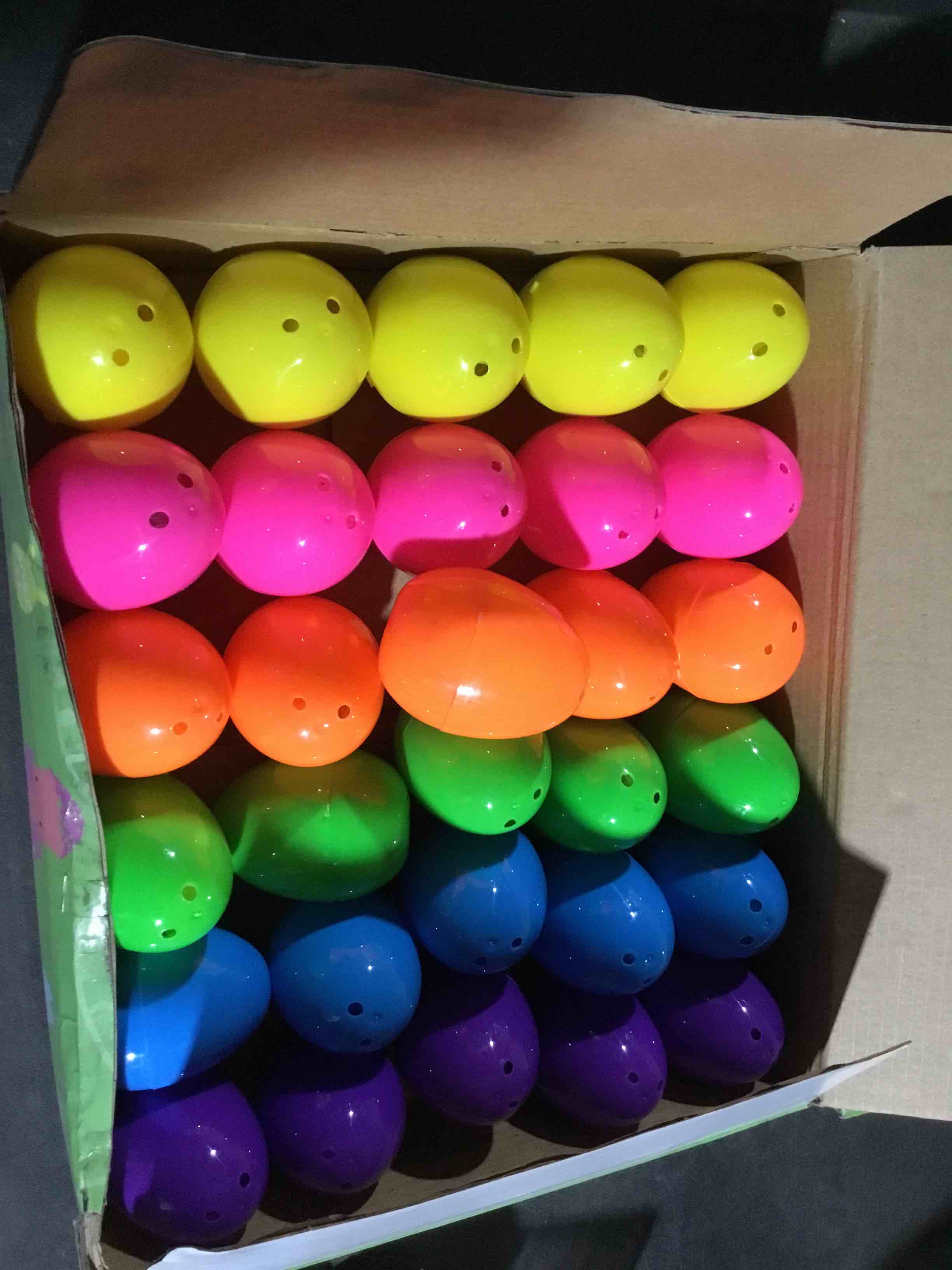 Condition photo showing New/Like New for fun little easter eggs with mini bath ducks –  happy easter day 30 pcs 