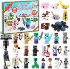 christmas advent calendar 2023 days surprise countdown calendar, toy figures, building blocks including 24 characters, christmas holidays for kids and girls