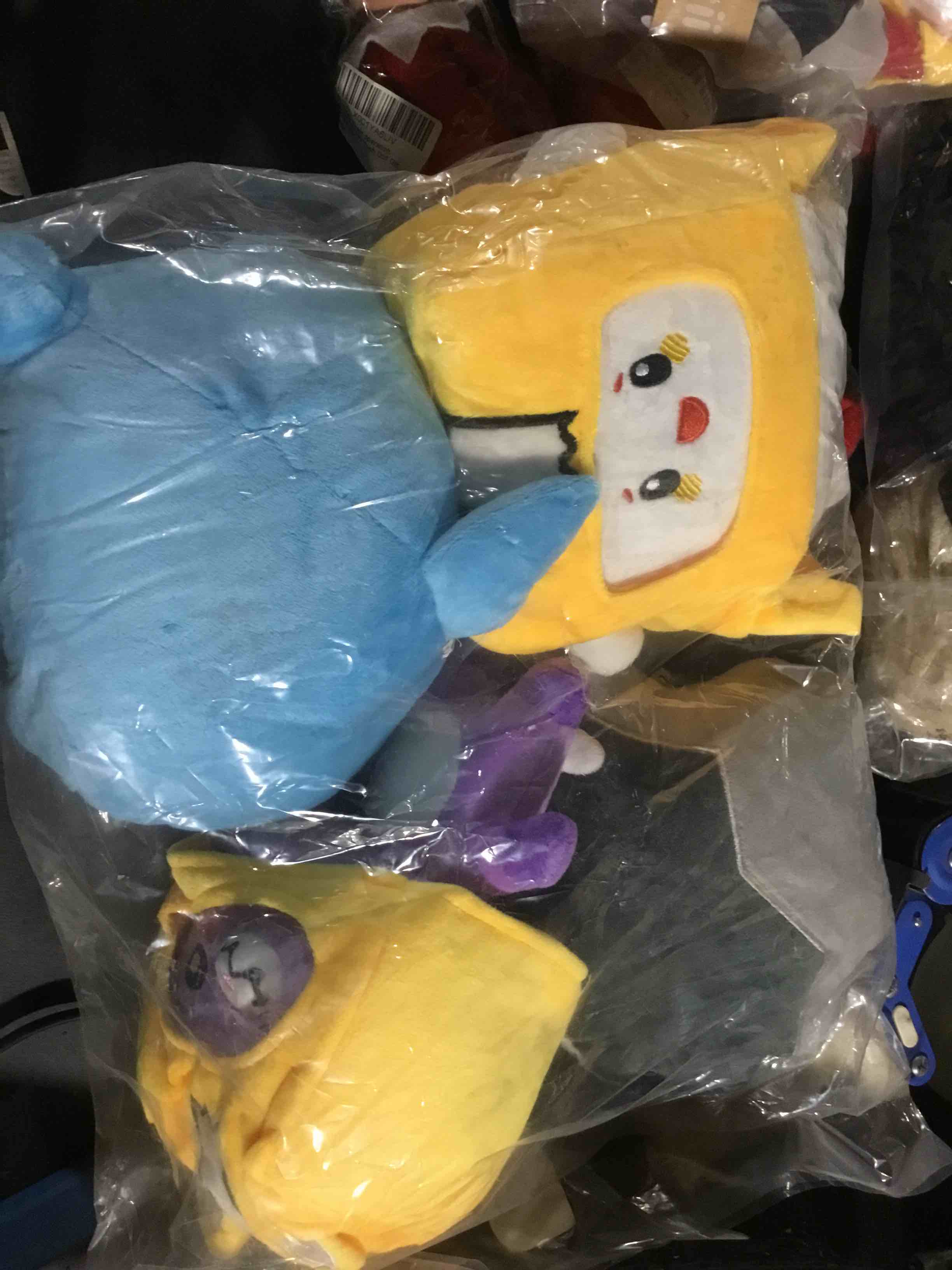 Condition photo showing New/Like New for foxy and boxy plush rocky - 4pcs plushie toys the best gift for christmas birthday