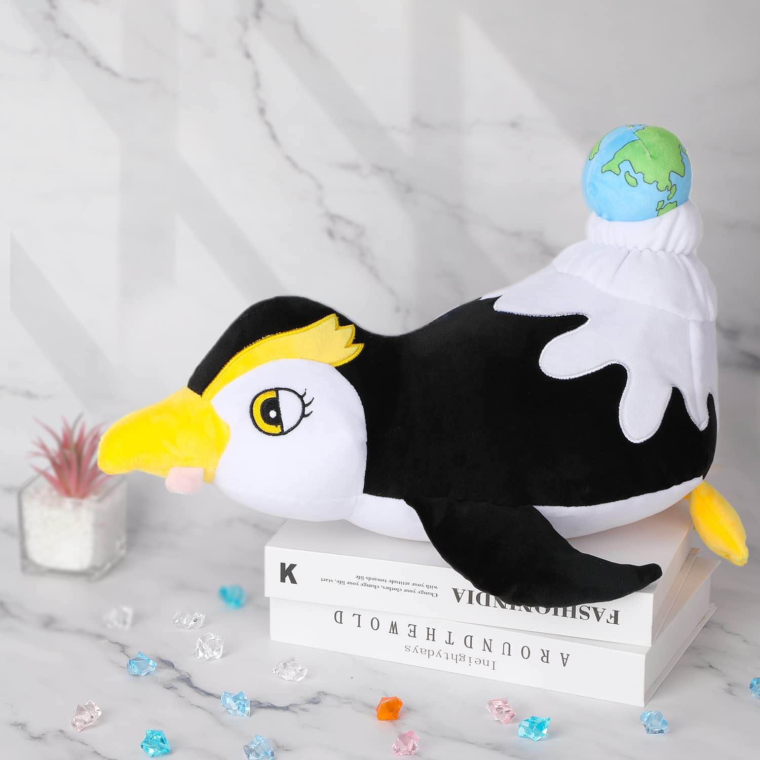 Auluda Penguin Plush Toy 40cm Cute Stuffed Animal Plush Pillow ...