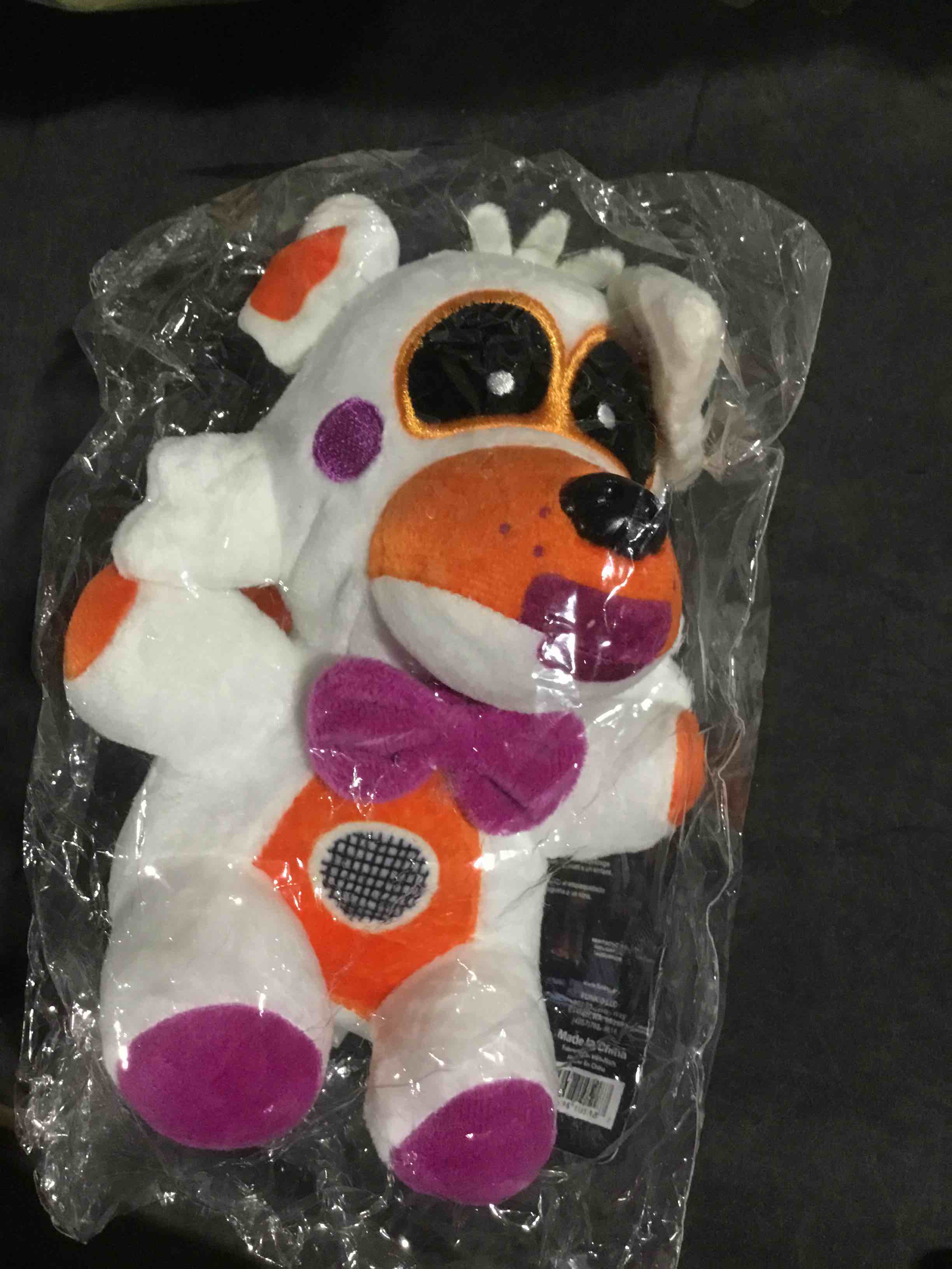 Condition photo showing New/Like New for visit the funko store funko five nights at freddy's sister location lolbit (target) exclusive 6 inch plush dol