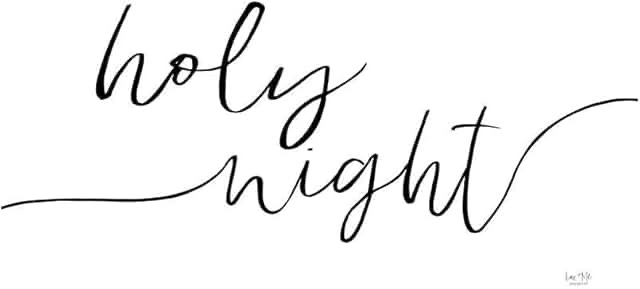Holy night by lux + me design 48x23 