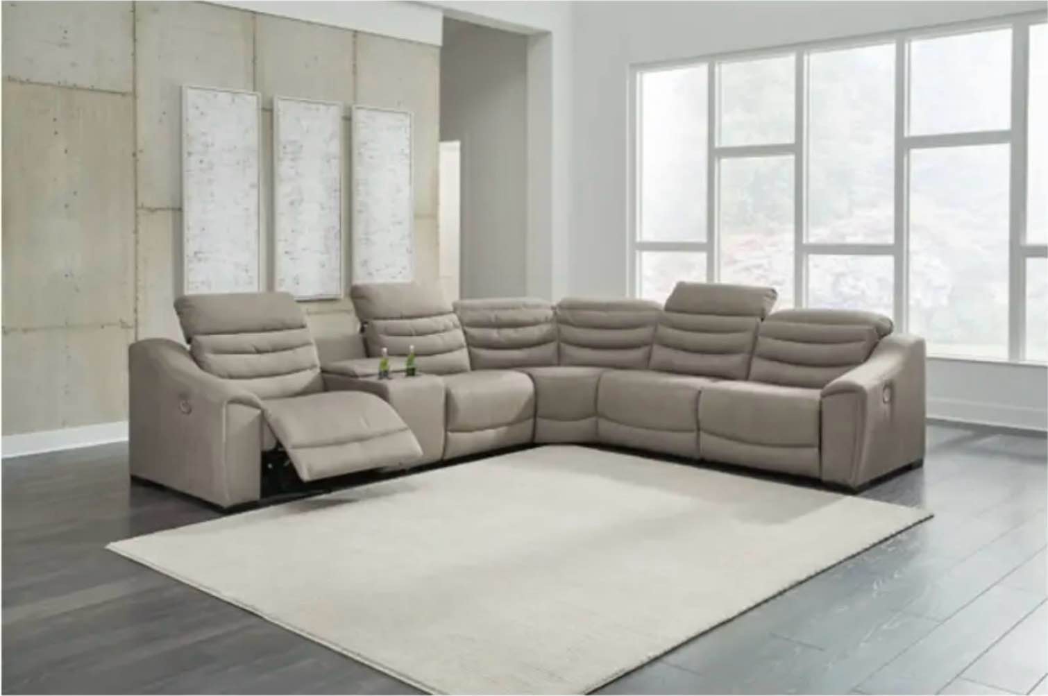 Next-Gen Gaucho Sectional ( left arm chaise & 2x console only)